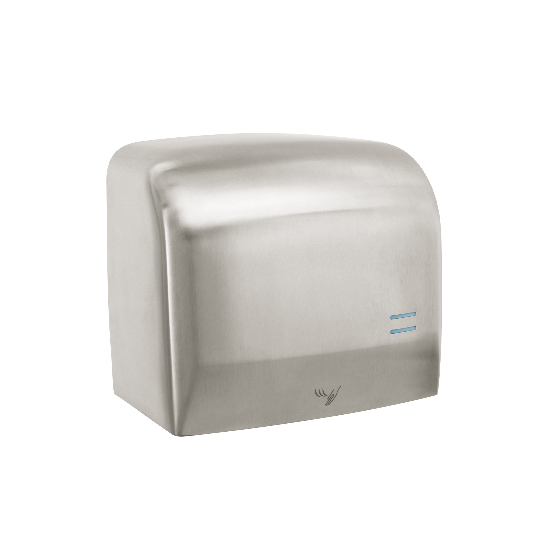 Secador de manos con sensor óptico, acero inoxidable, FOSET