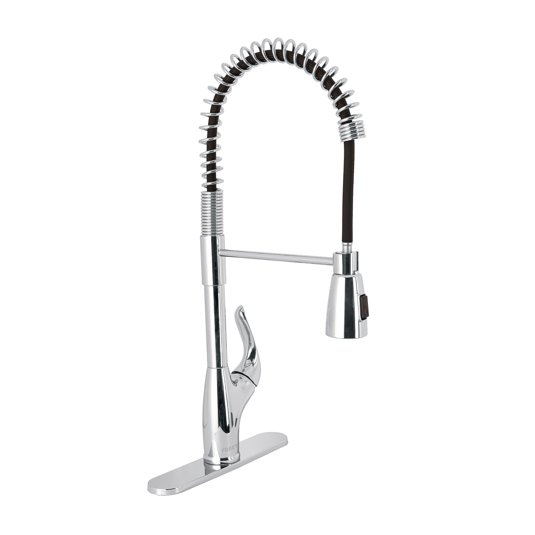 Monomando fregadero cromo, semi profesional, FOSET AERO