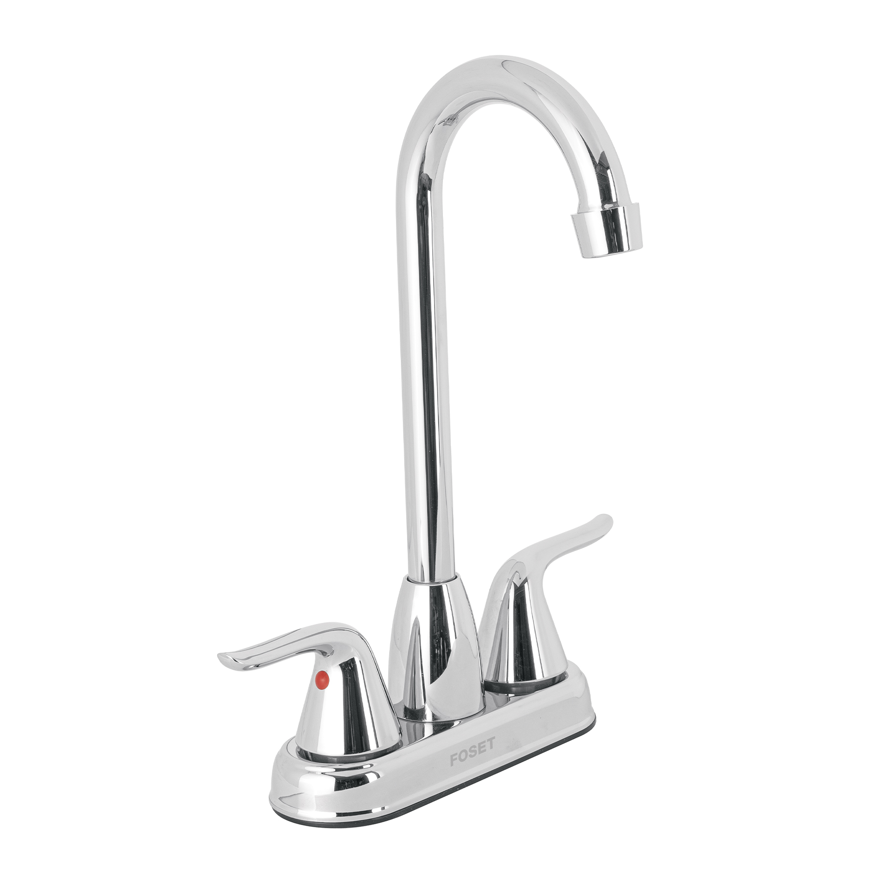 Mezcladora lavabo 4' cromo, tipo bar, palanca, FOSET AERO