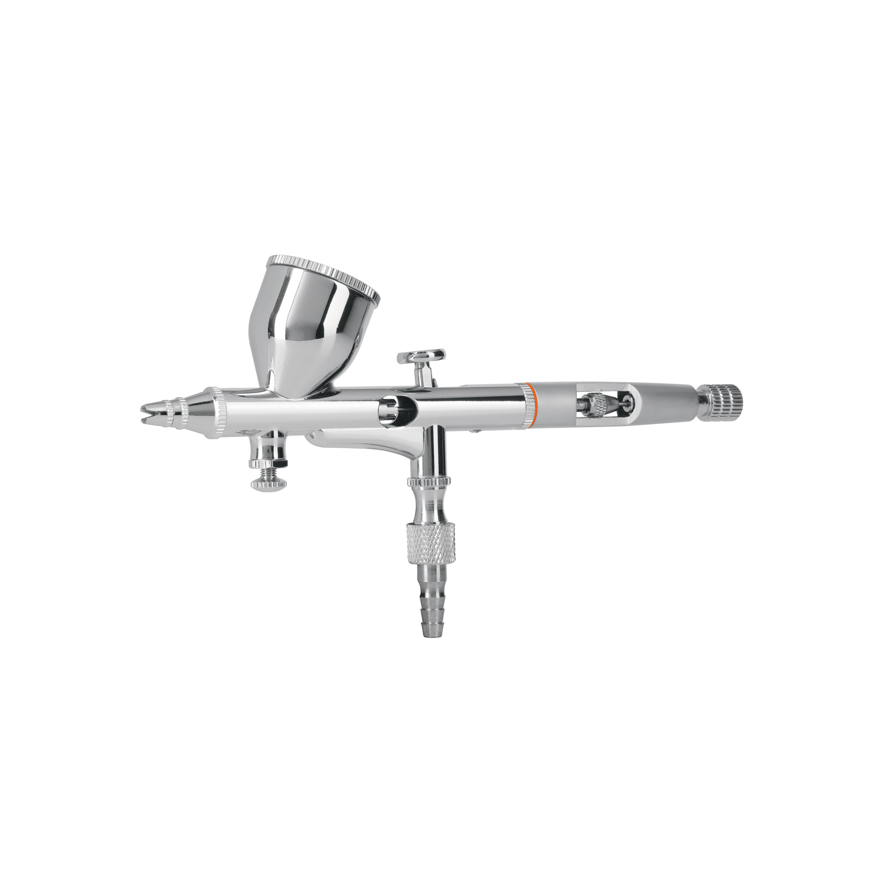 Pistola aerográfica de gravedad con vaso fijo, Truper