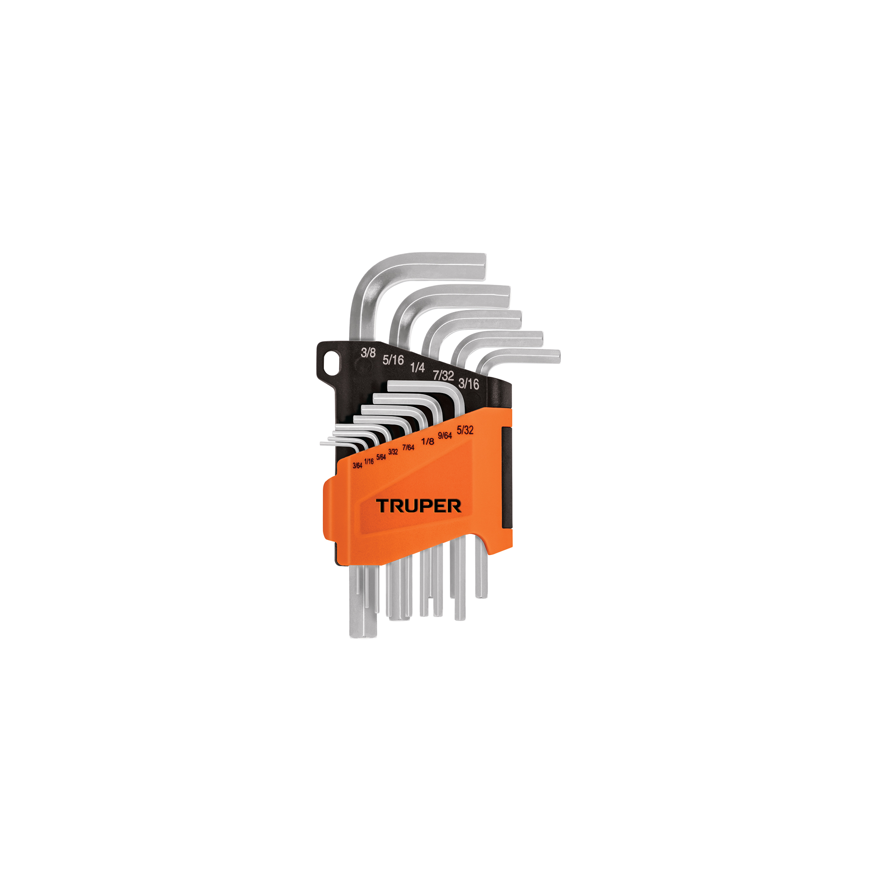 Juego 13 llaves allen std punta hexagonal con organizador