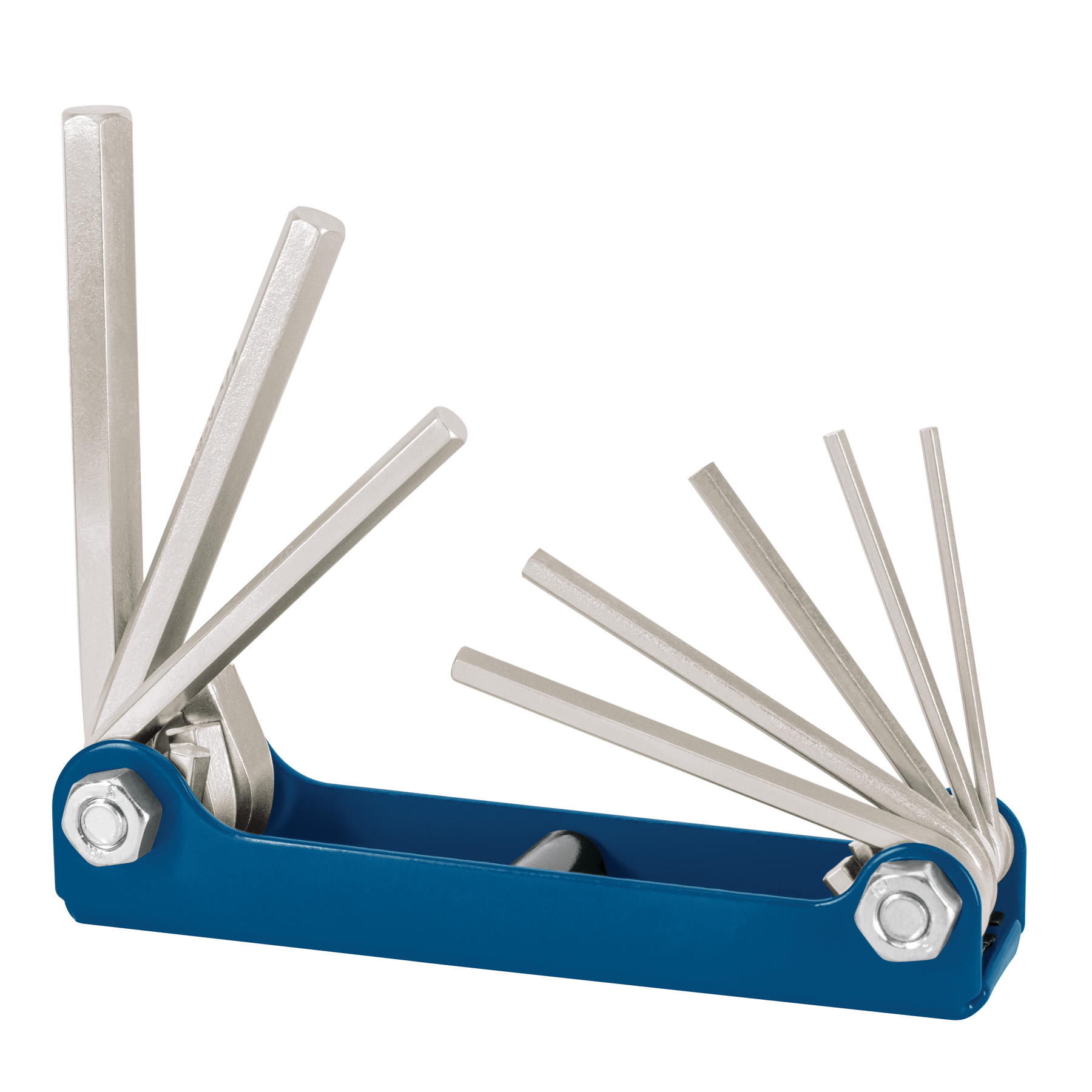 Juego de 8 llaves allen mm tipo navaja, cuerpo de lámina