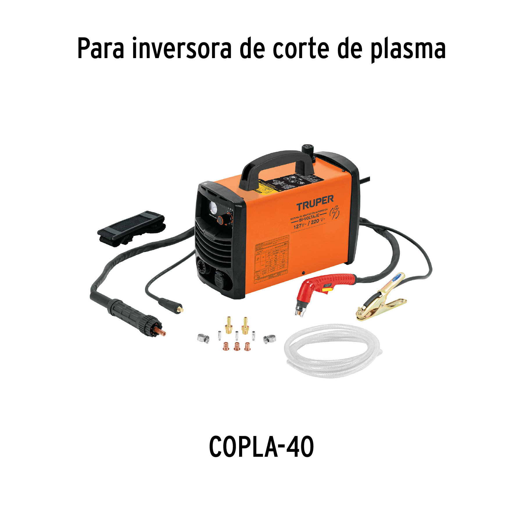Antorcha, conector tipo europeo 1-1/4' para COPLA-40, TRUPER - Imagen 2