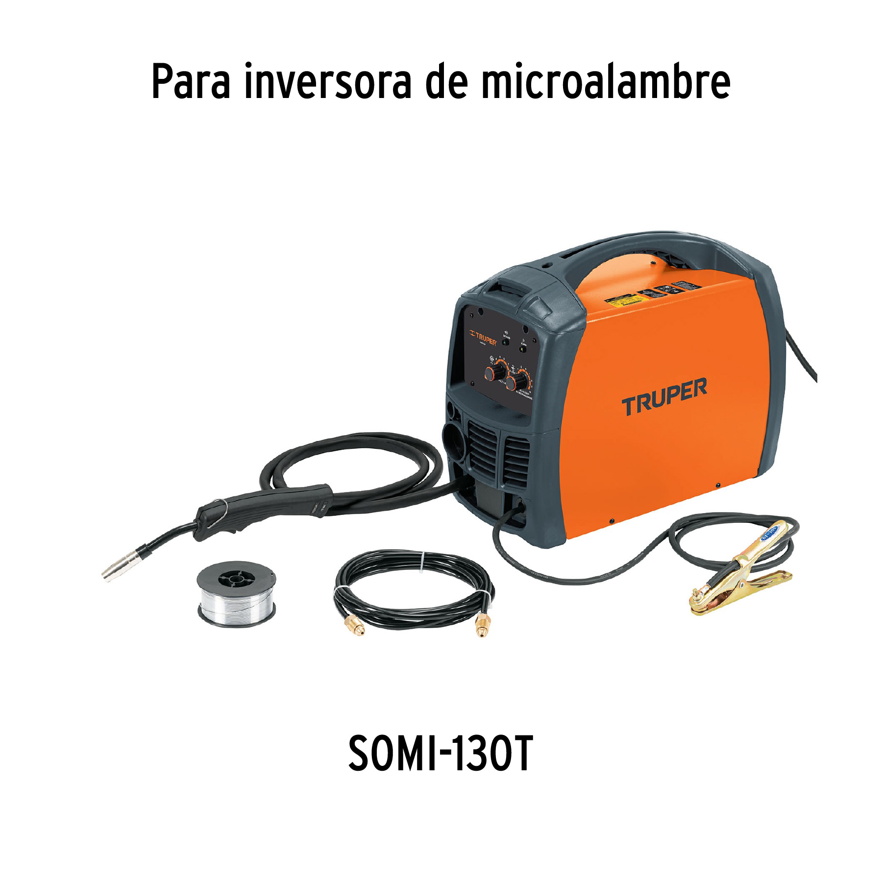 Antorcha c/conector tipo ojilo 6 mm para SOMI-130T, TRUPER - Imagen 2