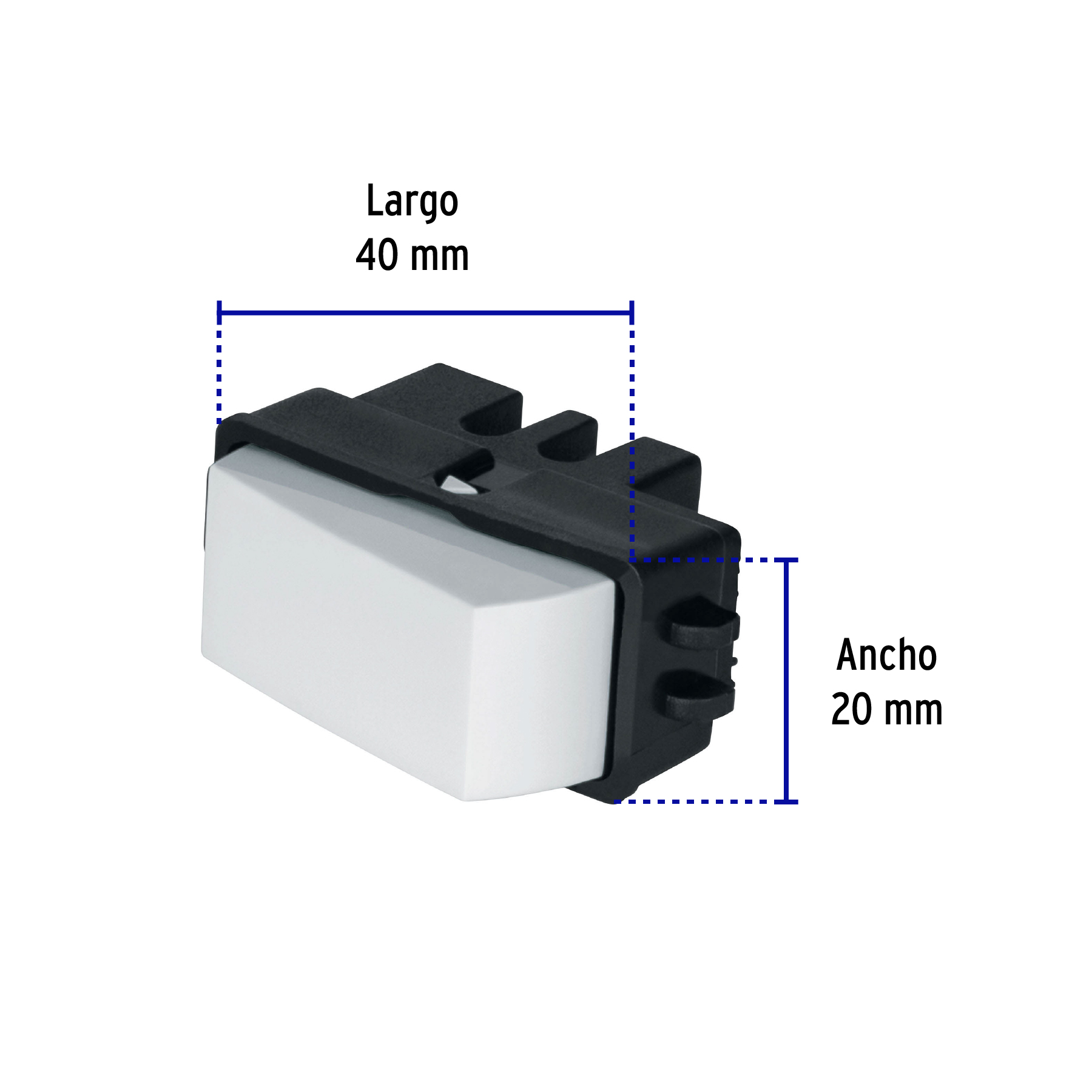 Interruptor sencillo, Volteck Basic - Imagen 3