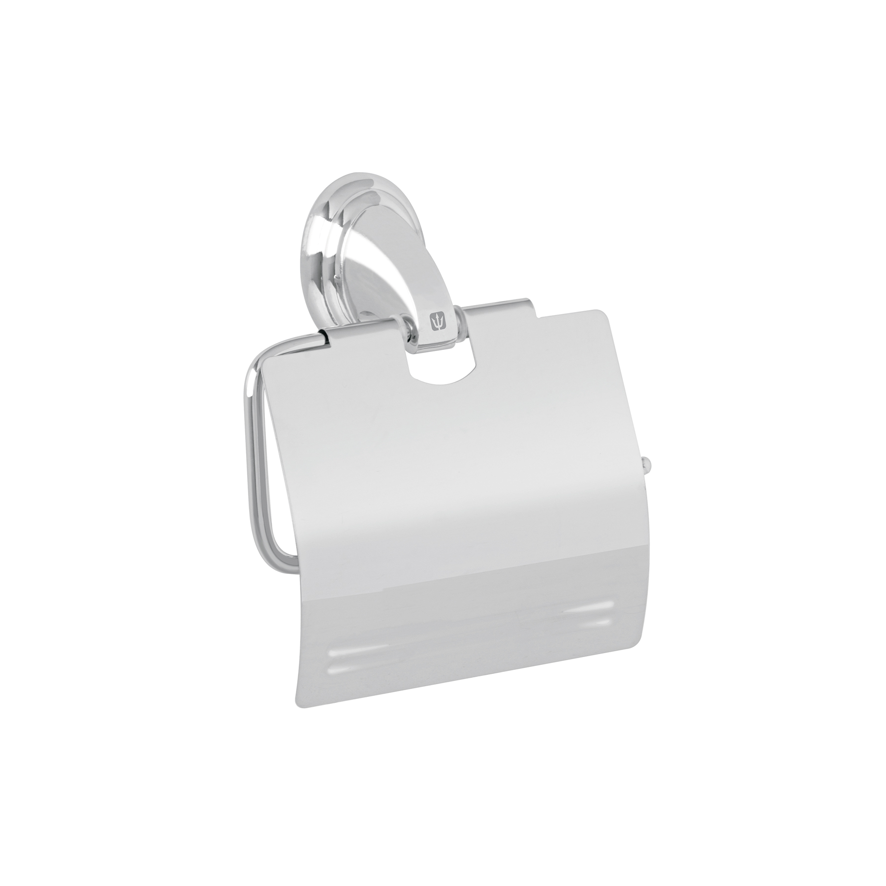 Portarrollo metálico acabado cromo, Foset Aqua