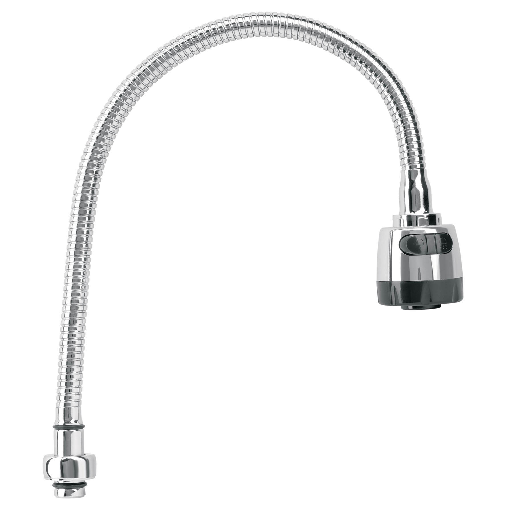 Cuello flexible para mezcladora de fregadero, cromo, Aqua