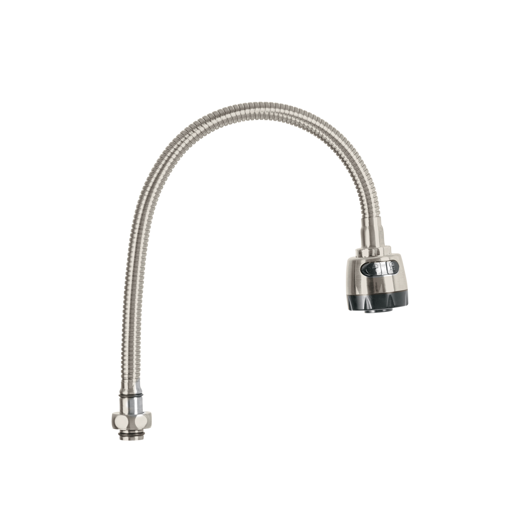 Cuello flexible para mezcladora de fregadero, satín, AQUA