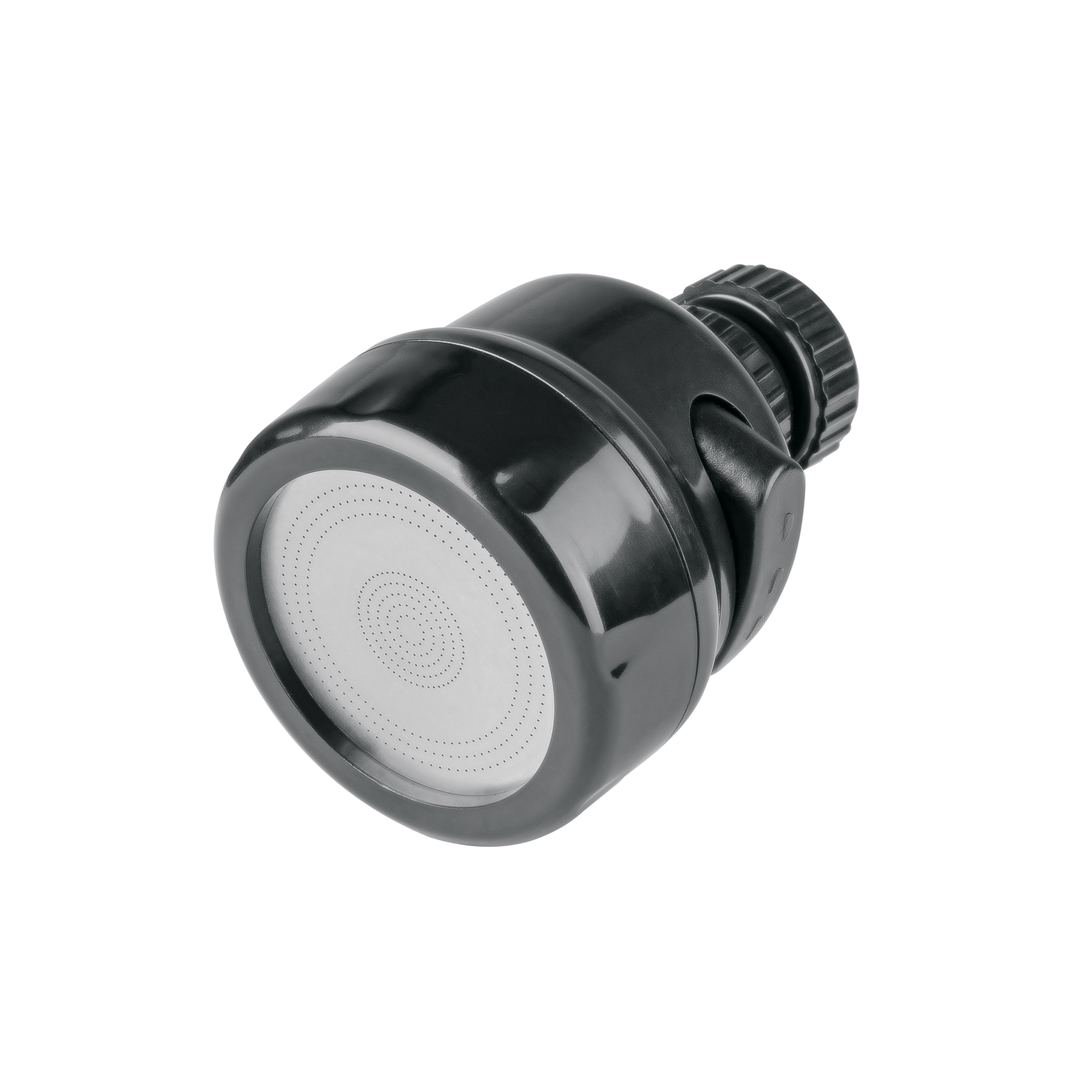 Cabezal dirigible para mezcladora de fregadero, negro, AQUA