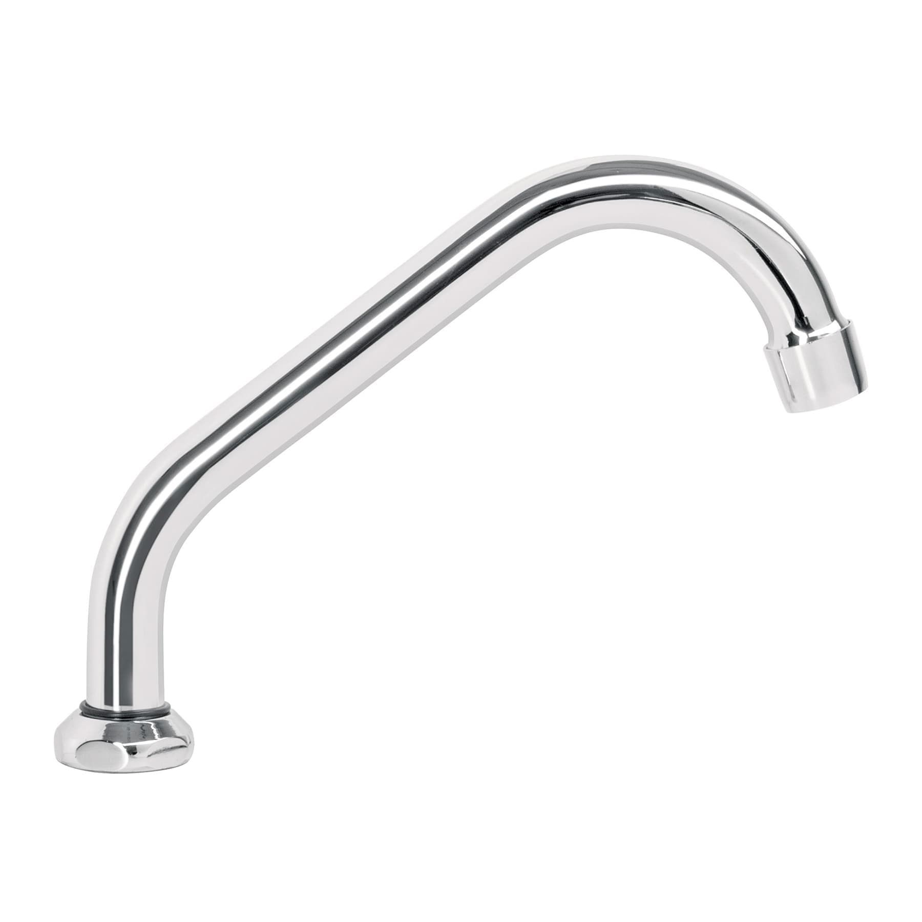 Cuello corto para mezcladora de fregadero, cromo, Aqua