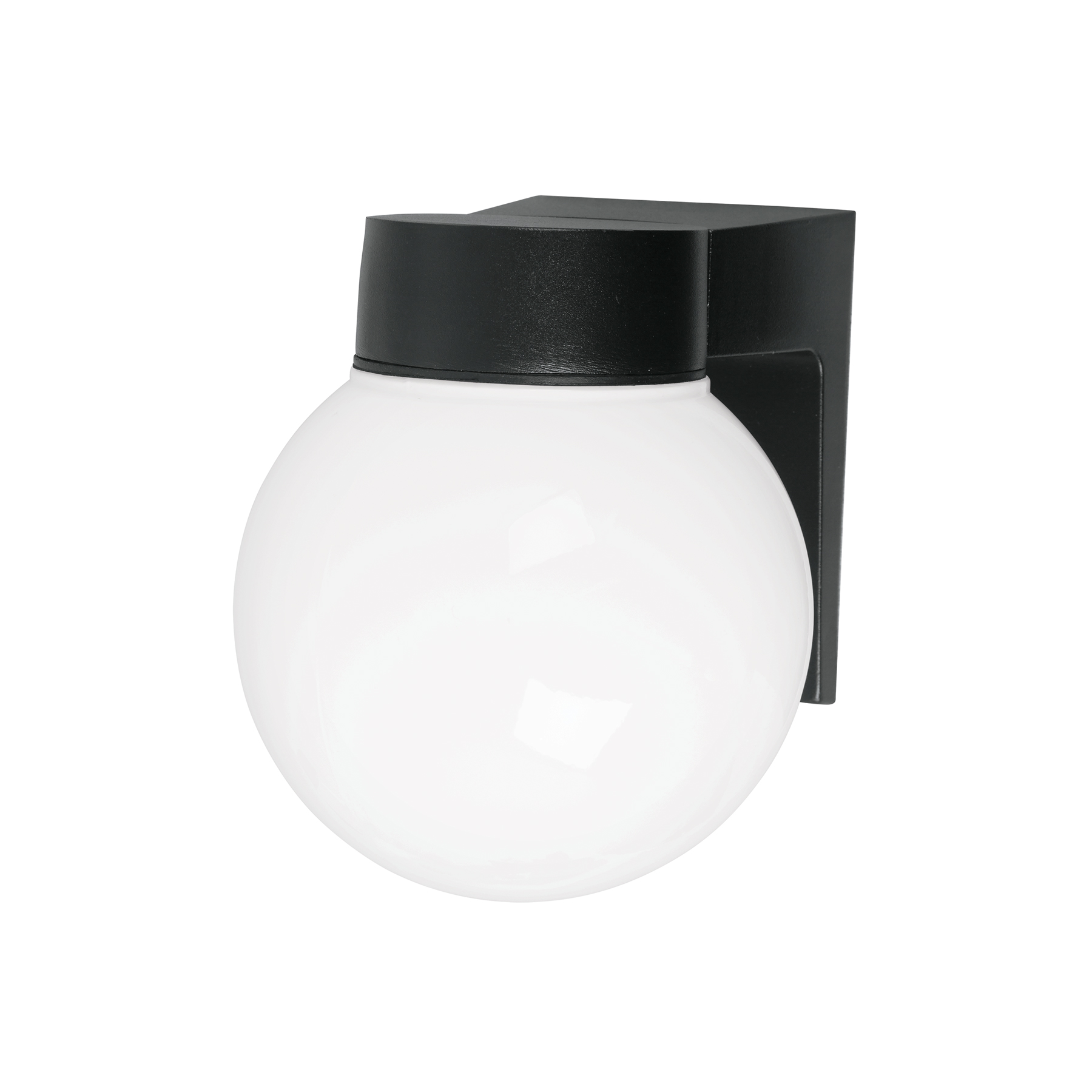 Arbotante de pared tipo globo, lámpara no incluida, Volteck