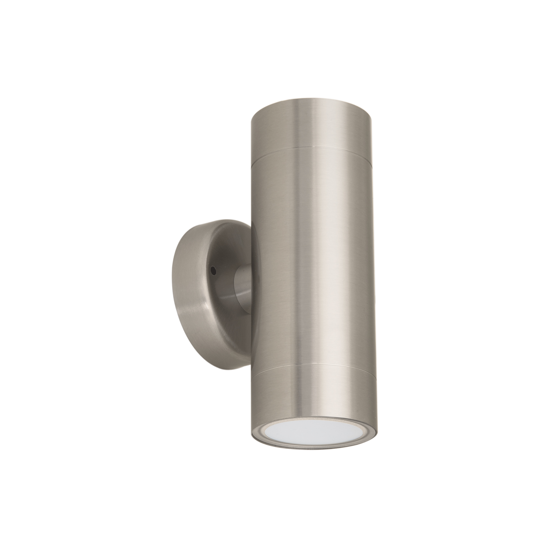 Arbotante satín de LED 10 W de acento 2 spots luz cálida