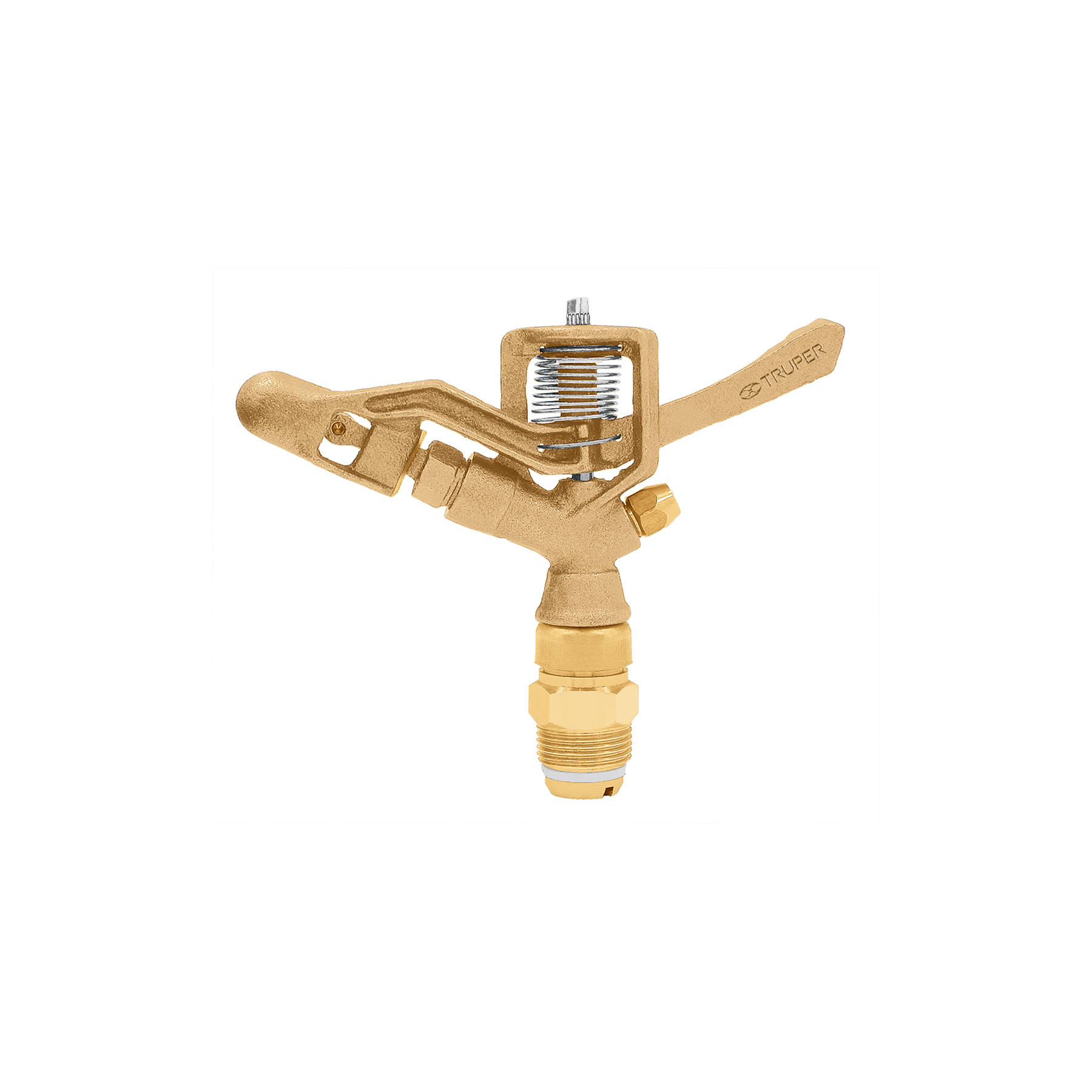 Aspersor agrícola de 3/4' fundido en latón, TRUPER