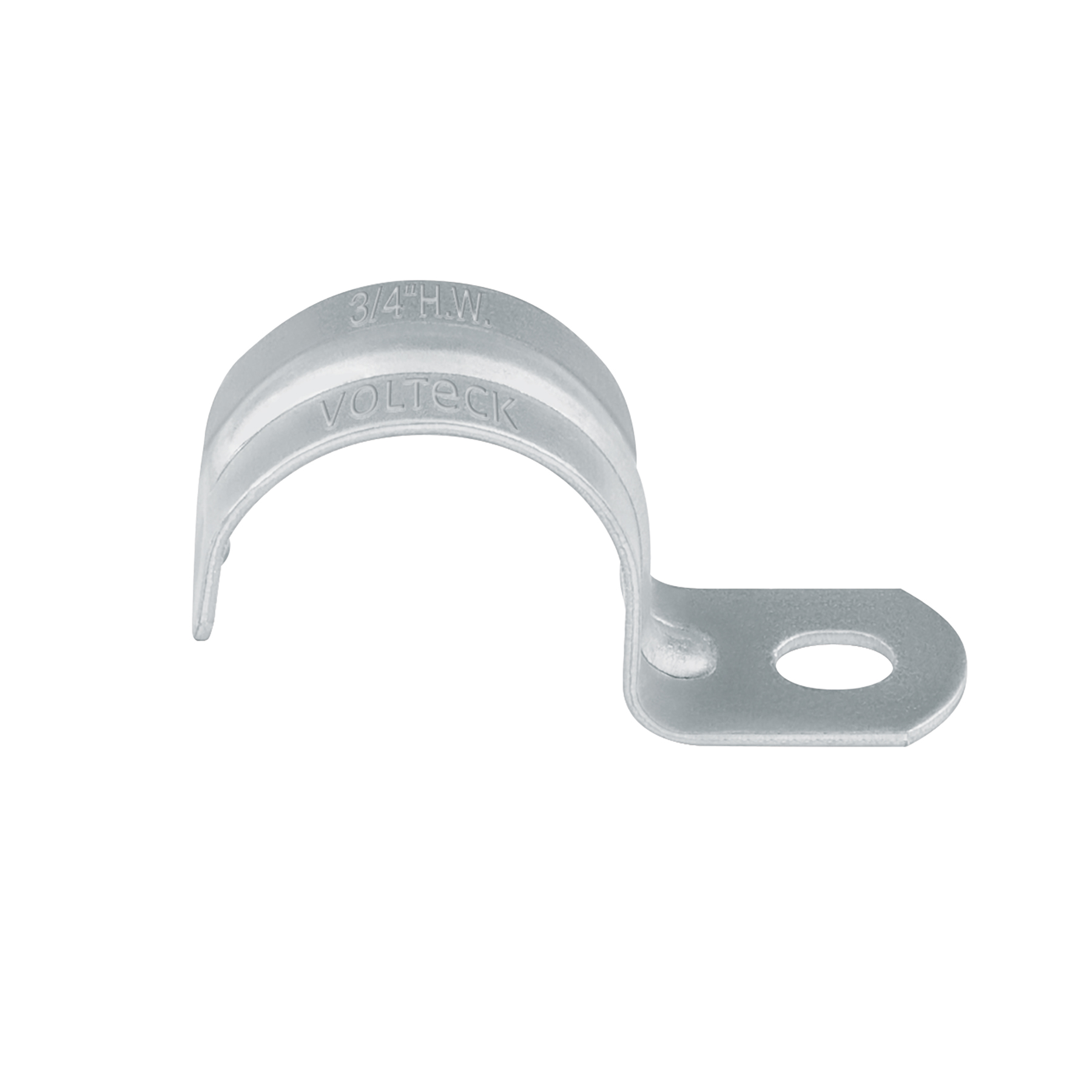 Bolsa c/10 abrazaderas tipo uña 3/4' p/tubo pared gruesa