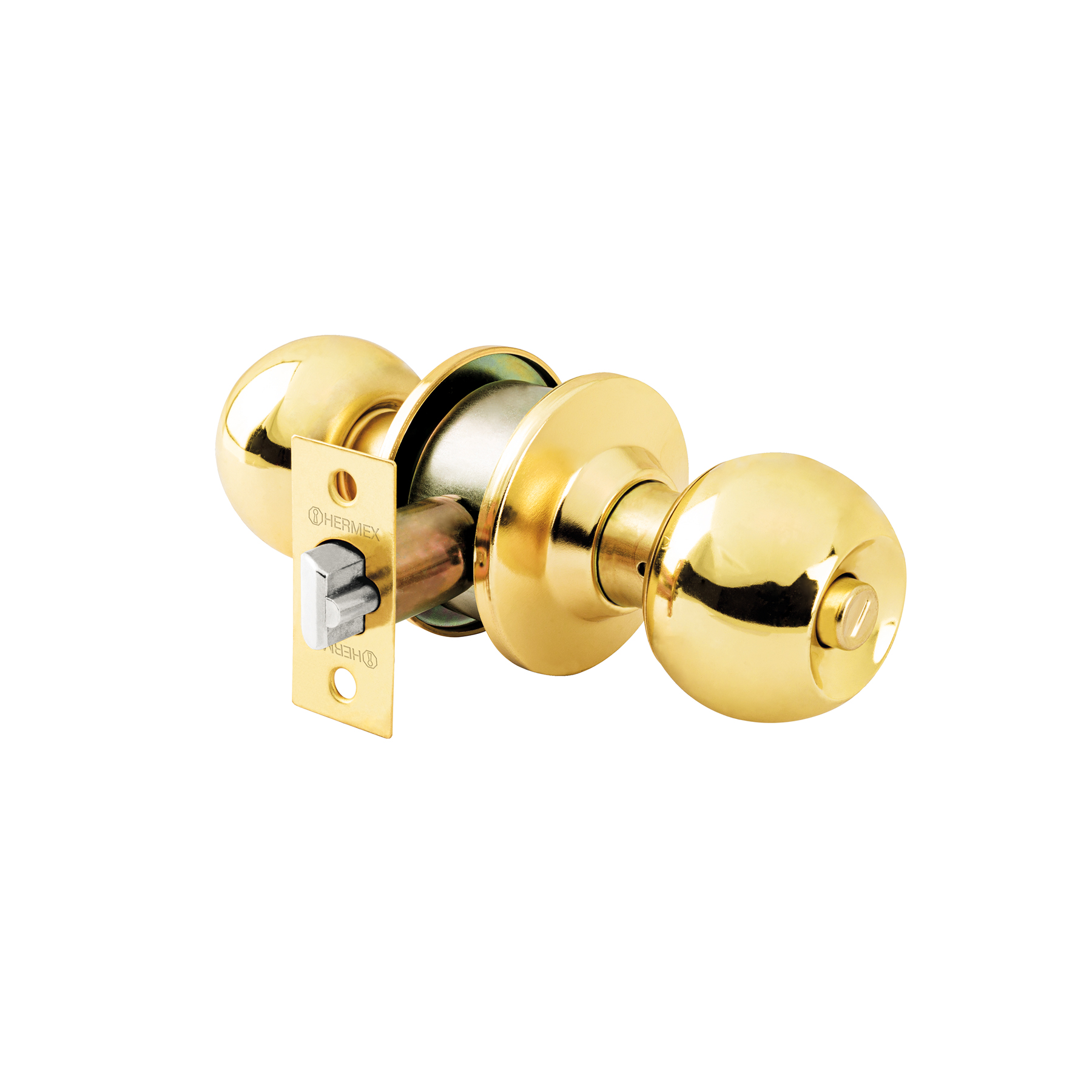 Cerradura tipo esfera cilíndrico, recámara, brillante, BASIC