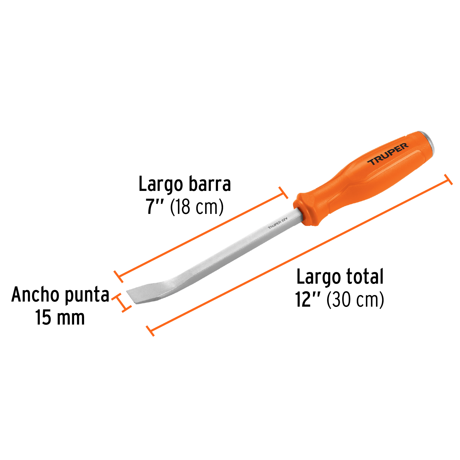 Barra de palanca de 12', Truper - Imagen 3