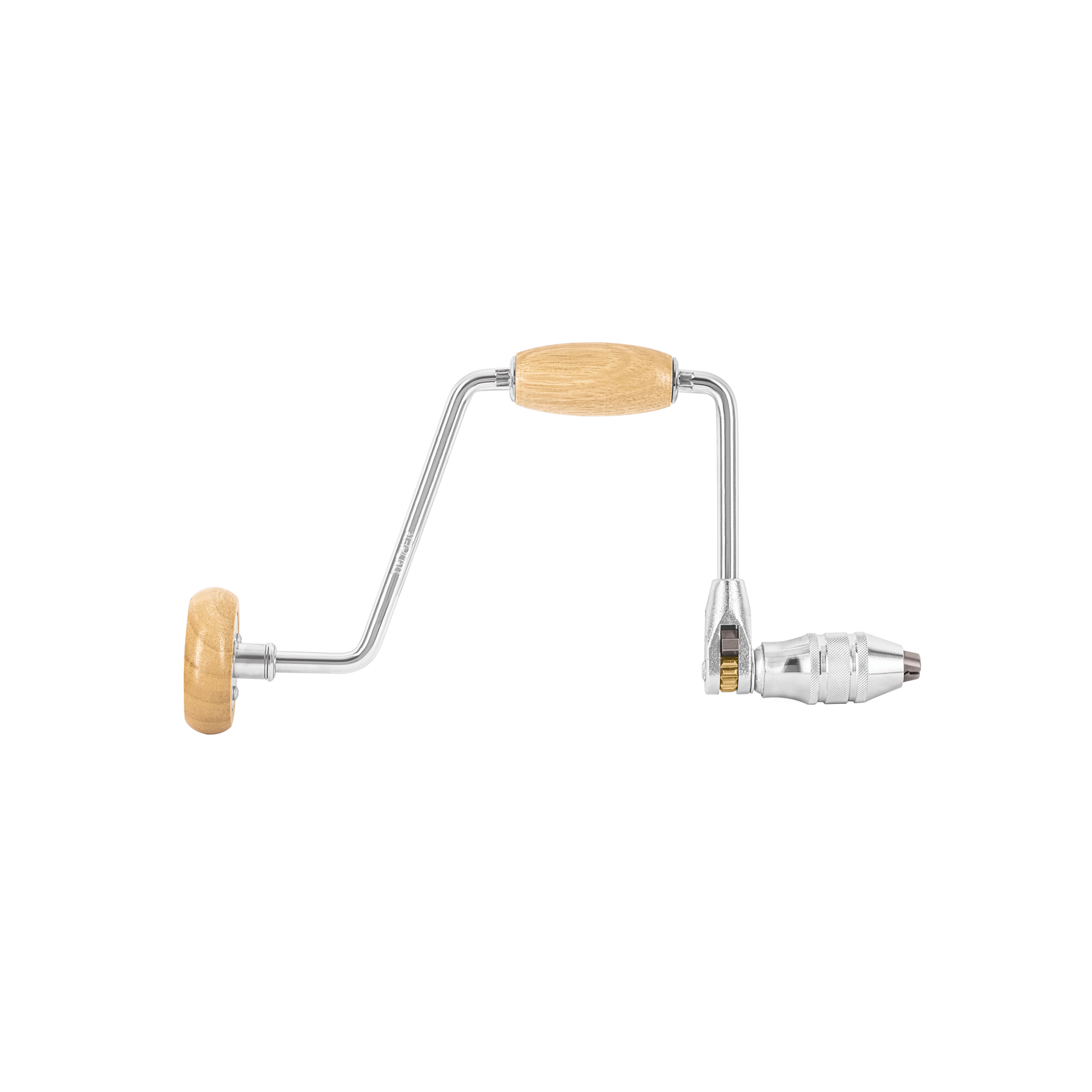 Berbiquí profesional 12' perilla de madera, TRUPER