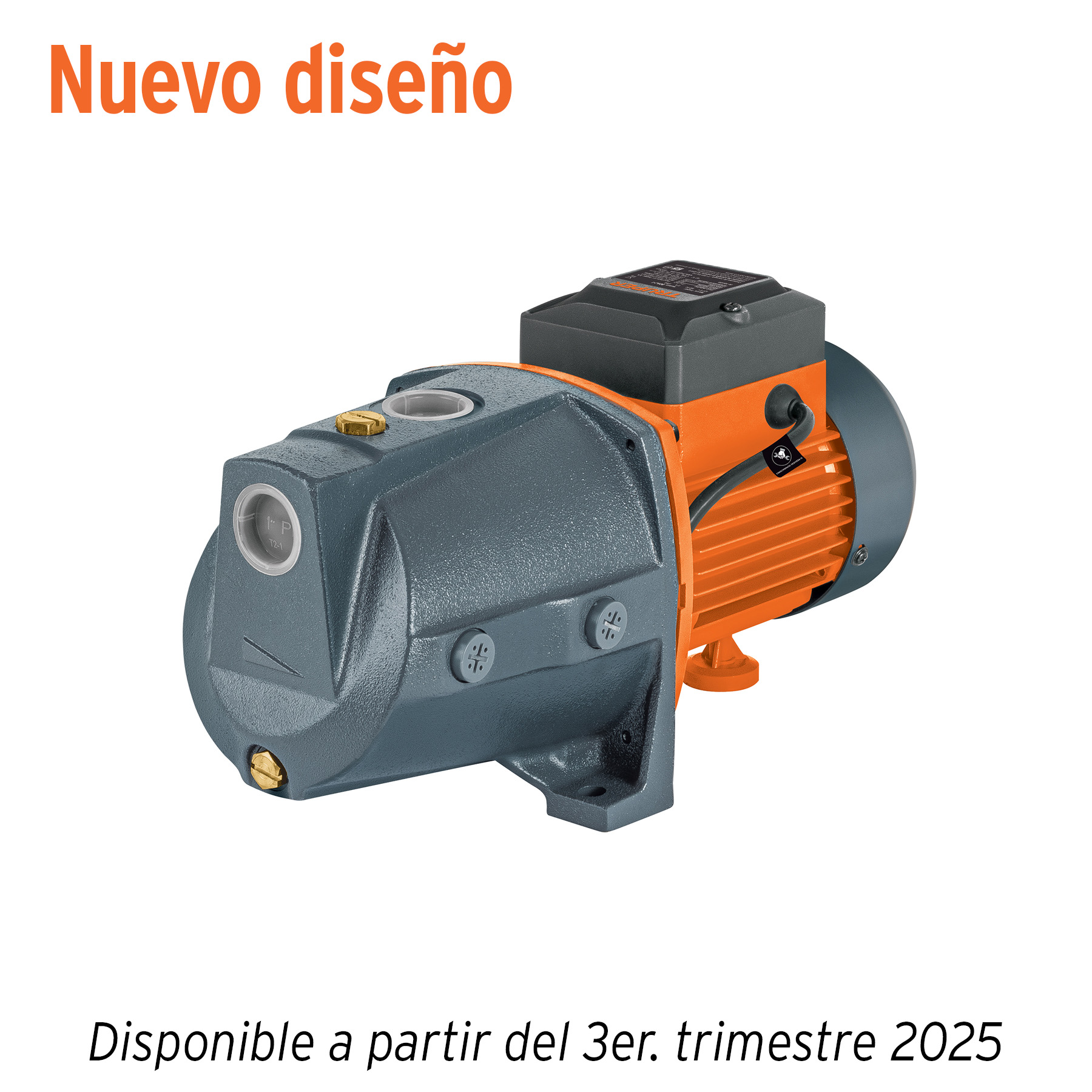 Bomba tipo jet, cabezal de hierro, 1/2 HP, TRUPER