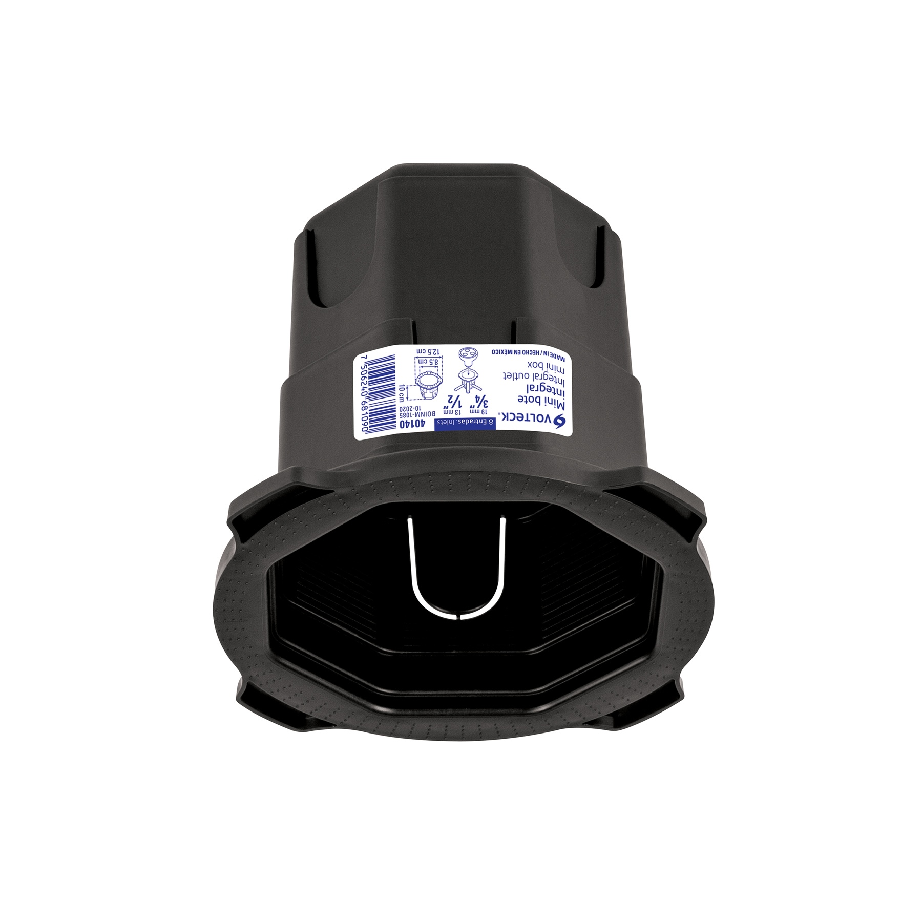 Mini bote integral 10 cm, aro interno de 8.5 cm, Volteck