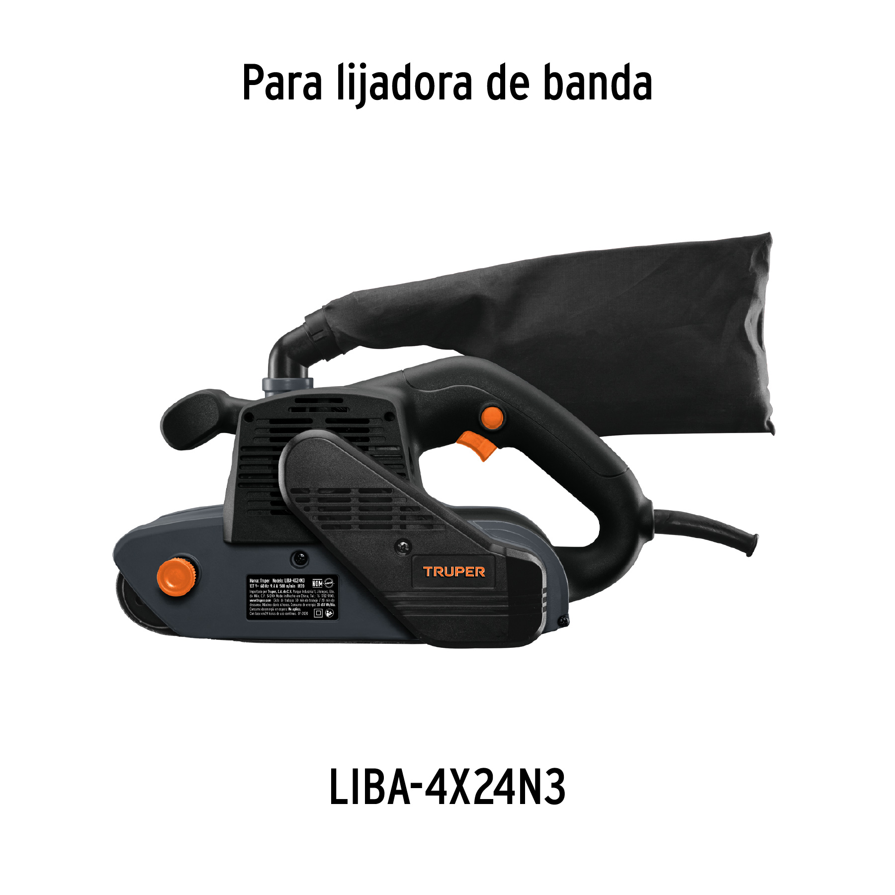 Bolsa para polvo de repuesto para LIBA-4X24N3, Truper - Imagen 2