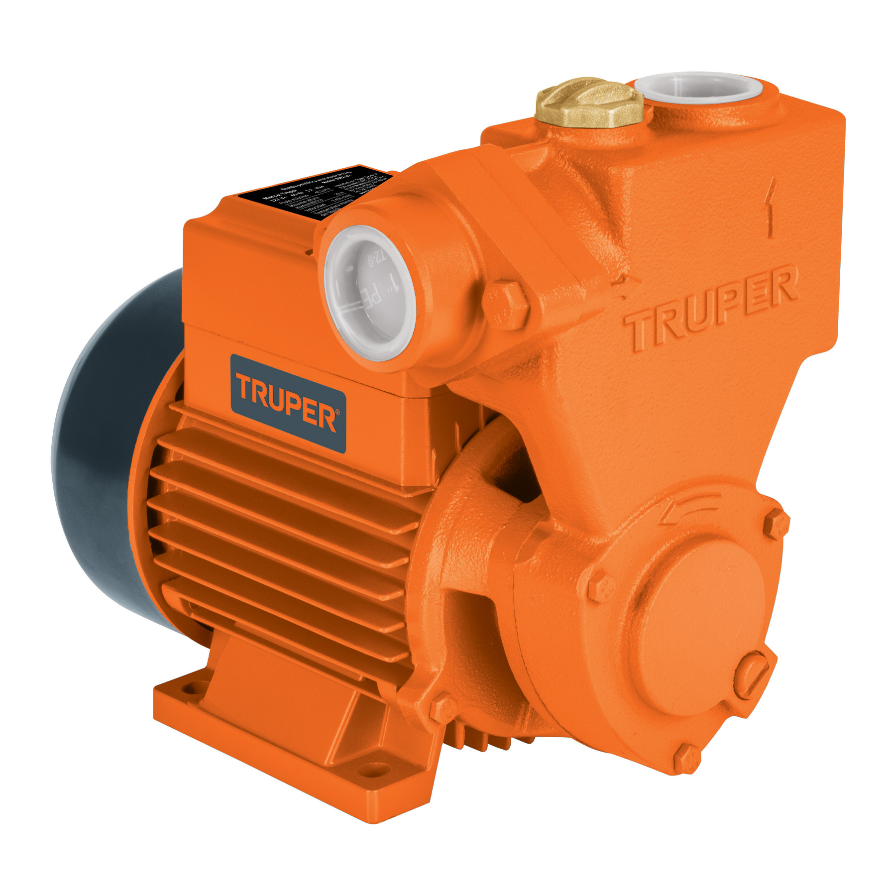 Bomba periférica autocebante 1/2HP, uso agrícola, TRUPER