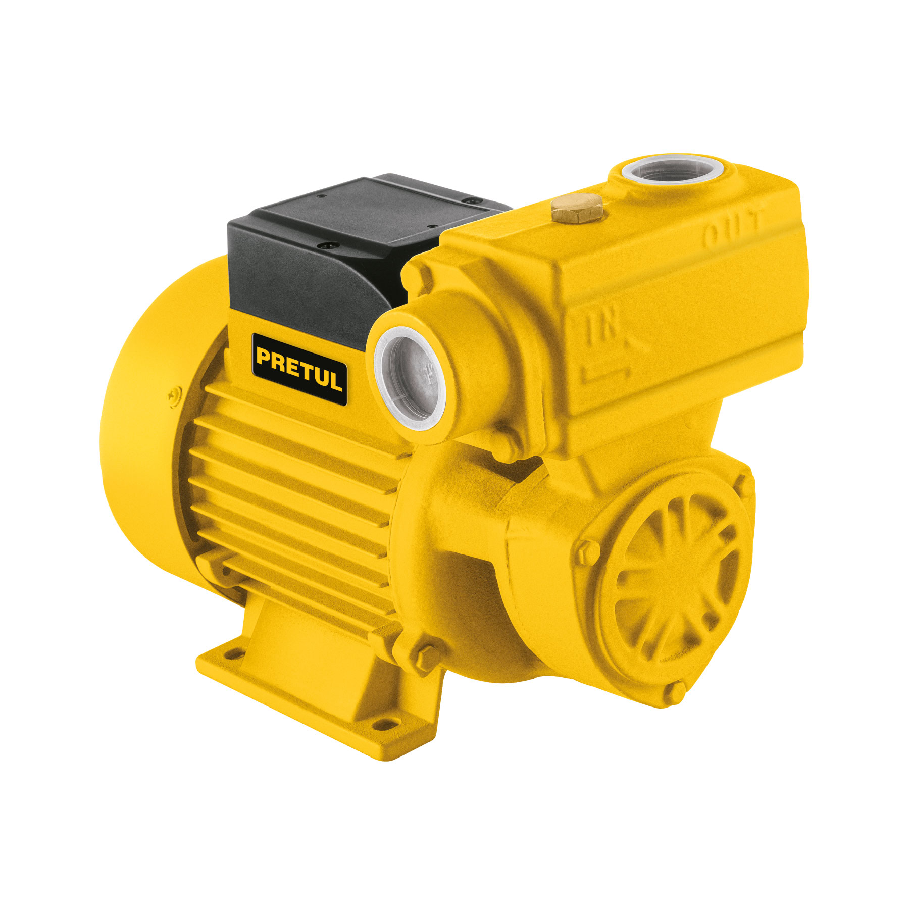 Bomba periférica autocebante 1HP, uso agrícola, PRETUL