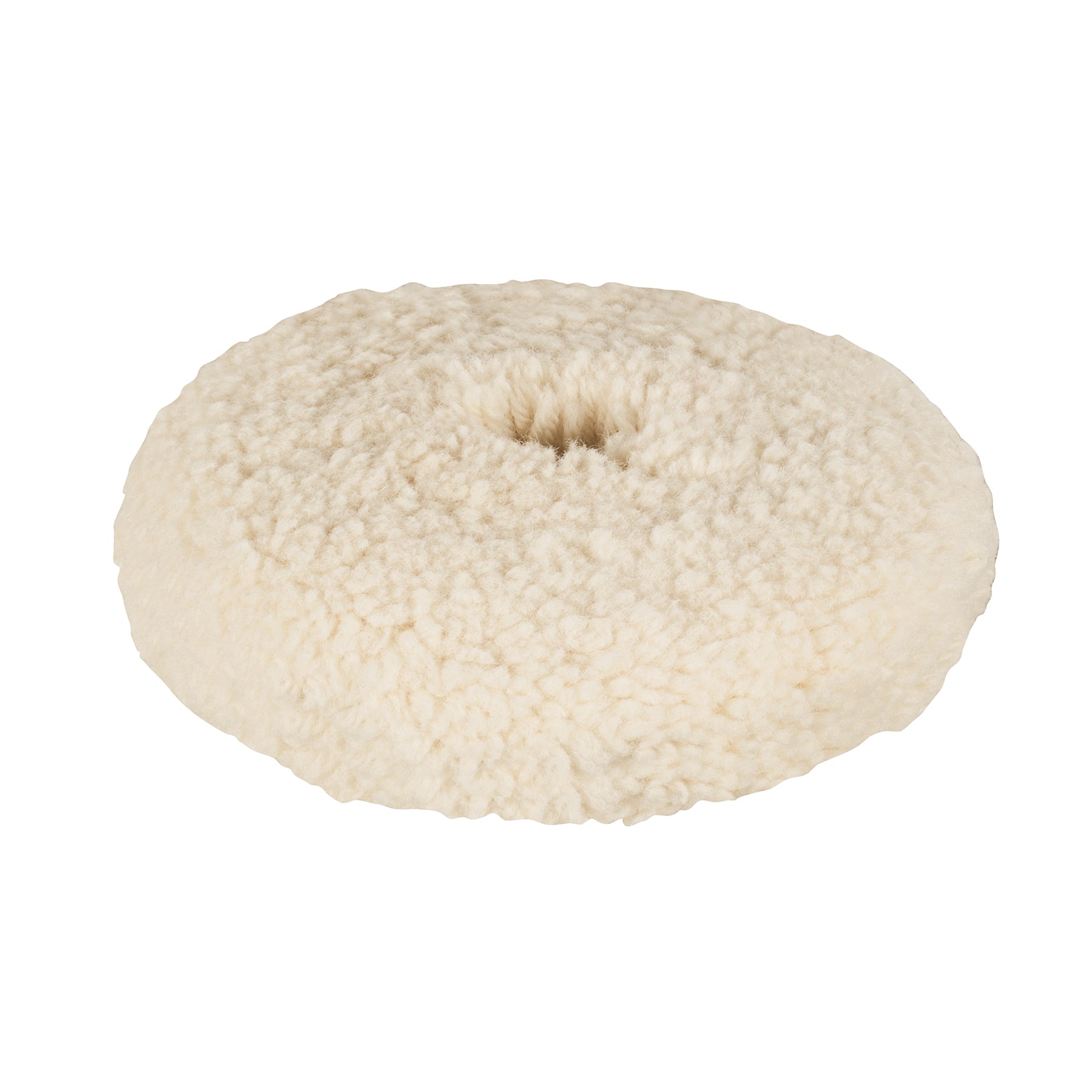 Borla p/pulir de lana trenzada de 8' doble cara,TRUPER