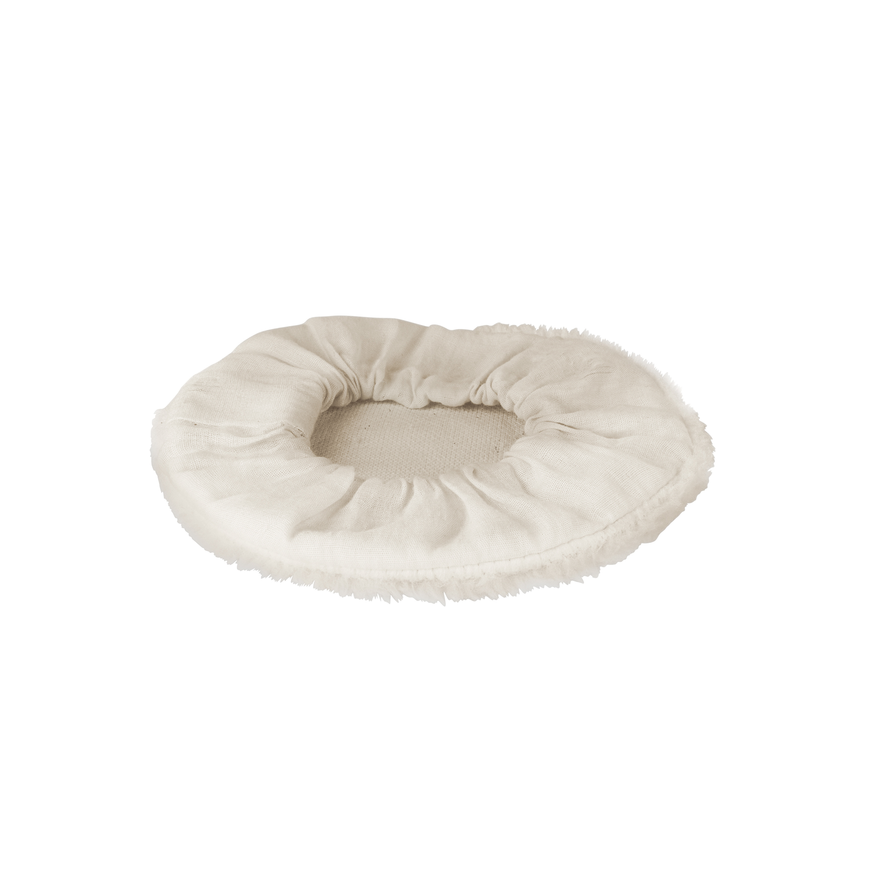 Borla p/pulir de poliéster/algodón de 6' con resorte, TRUPER