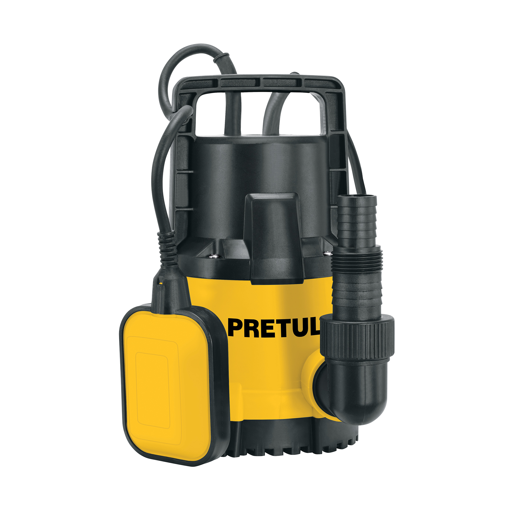 Bomba sumergible plástica, 3/4 HP para agua limpia, PRETUL