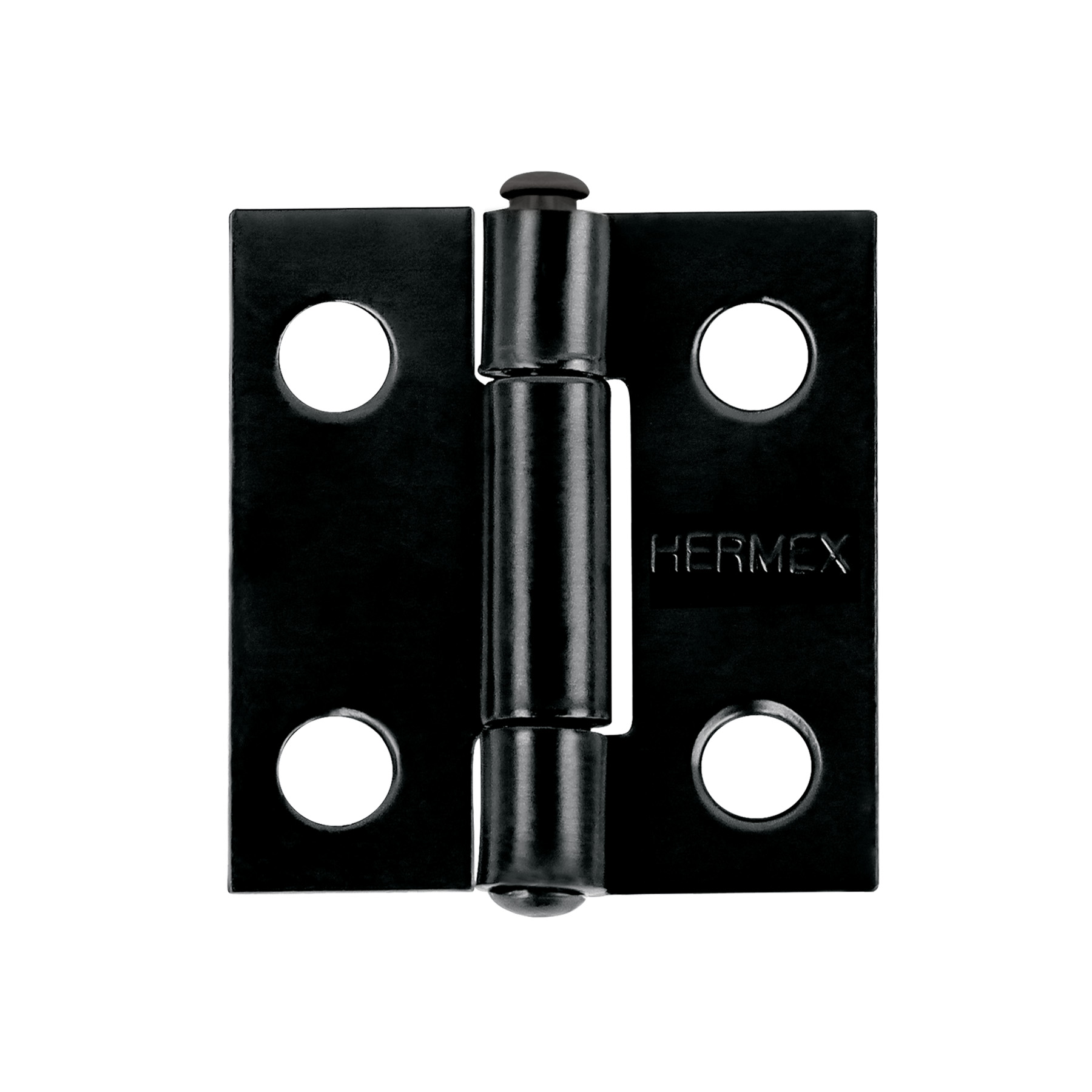 Bisagra rectangular 1' negra, HERMEX