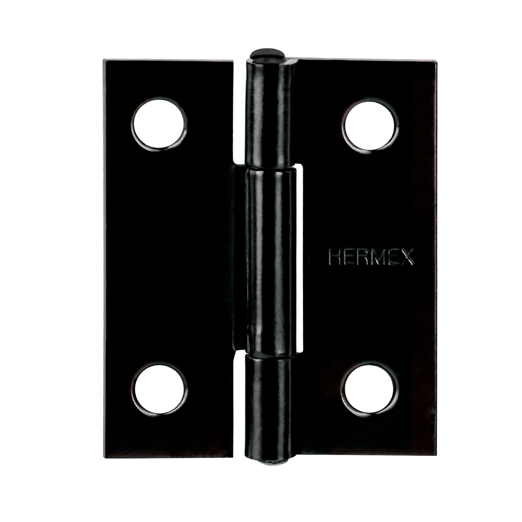 Bisagra rectangular 1-1/2' negra, HERMEX