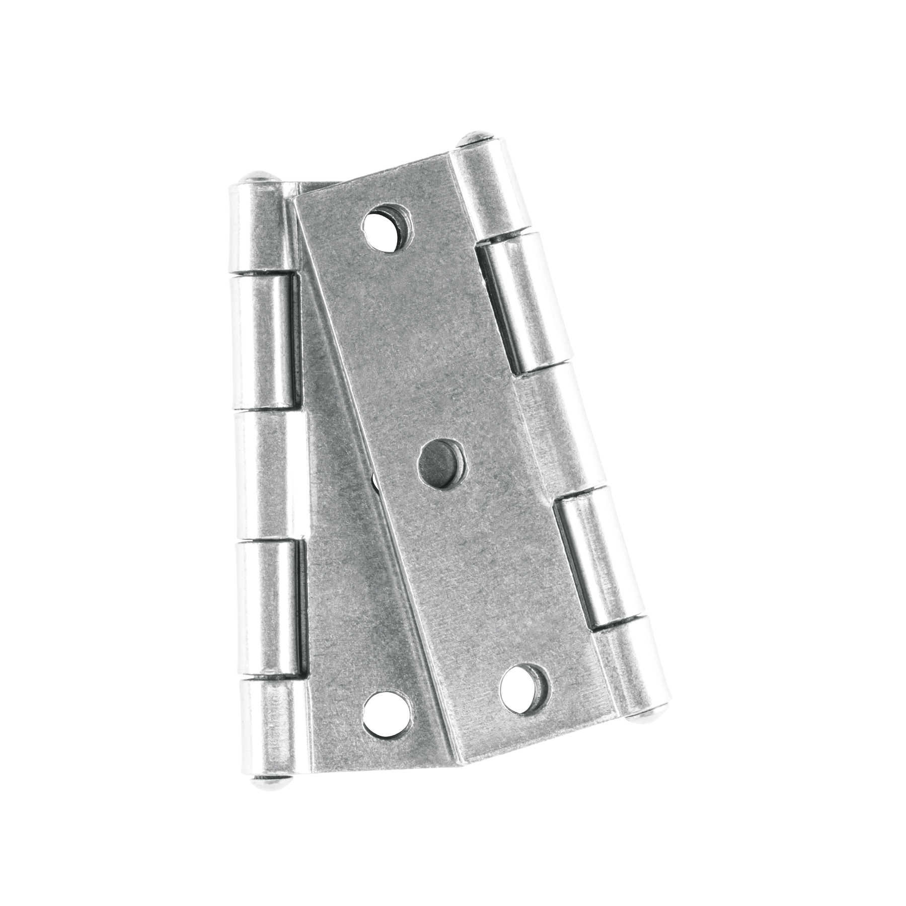 Bolsa con 2 bisagras rectangulares 3', acero pulido