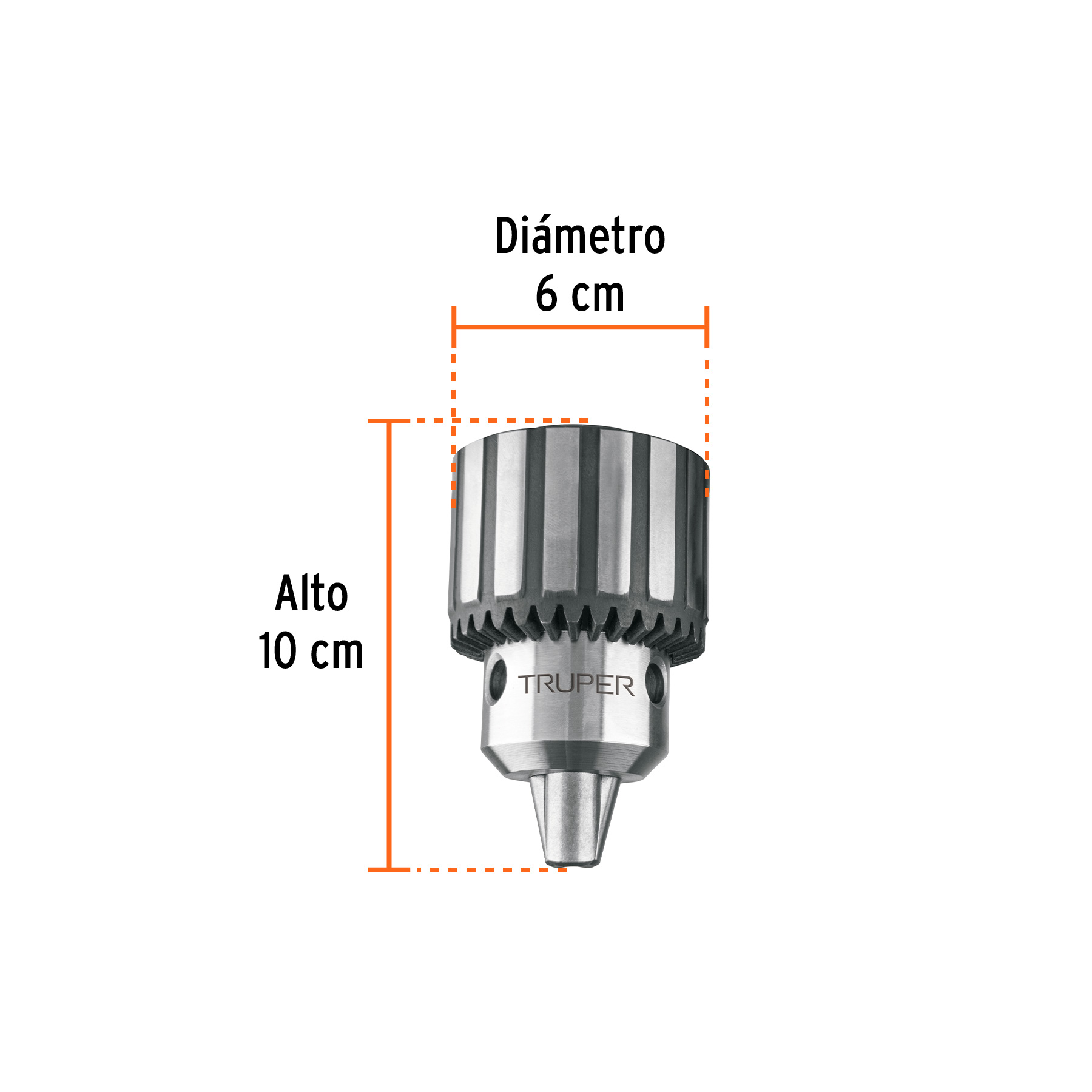 Broquero 5/8' con llave para TAPI-13, 15 y 17,TRUPER - Imagen 3