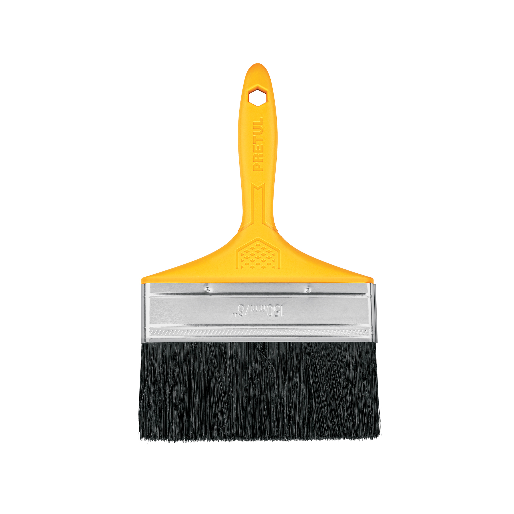 Brocha uso general de 6' con mango de plástico, Pretul