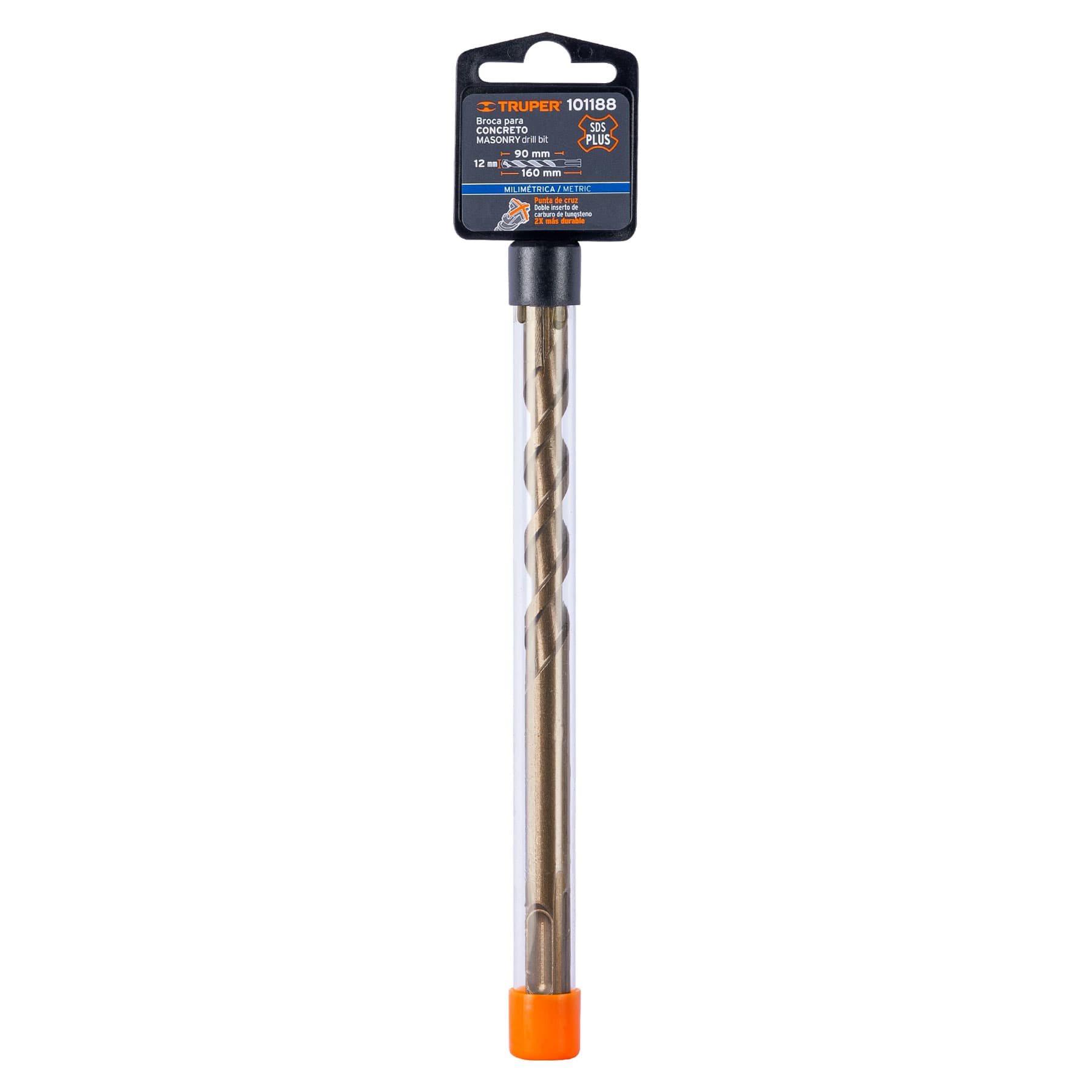 Broca SDS Plus 12 x 160 mm, Truper - Imagen 6