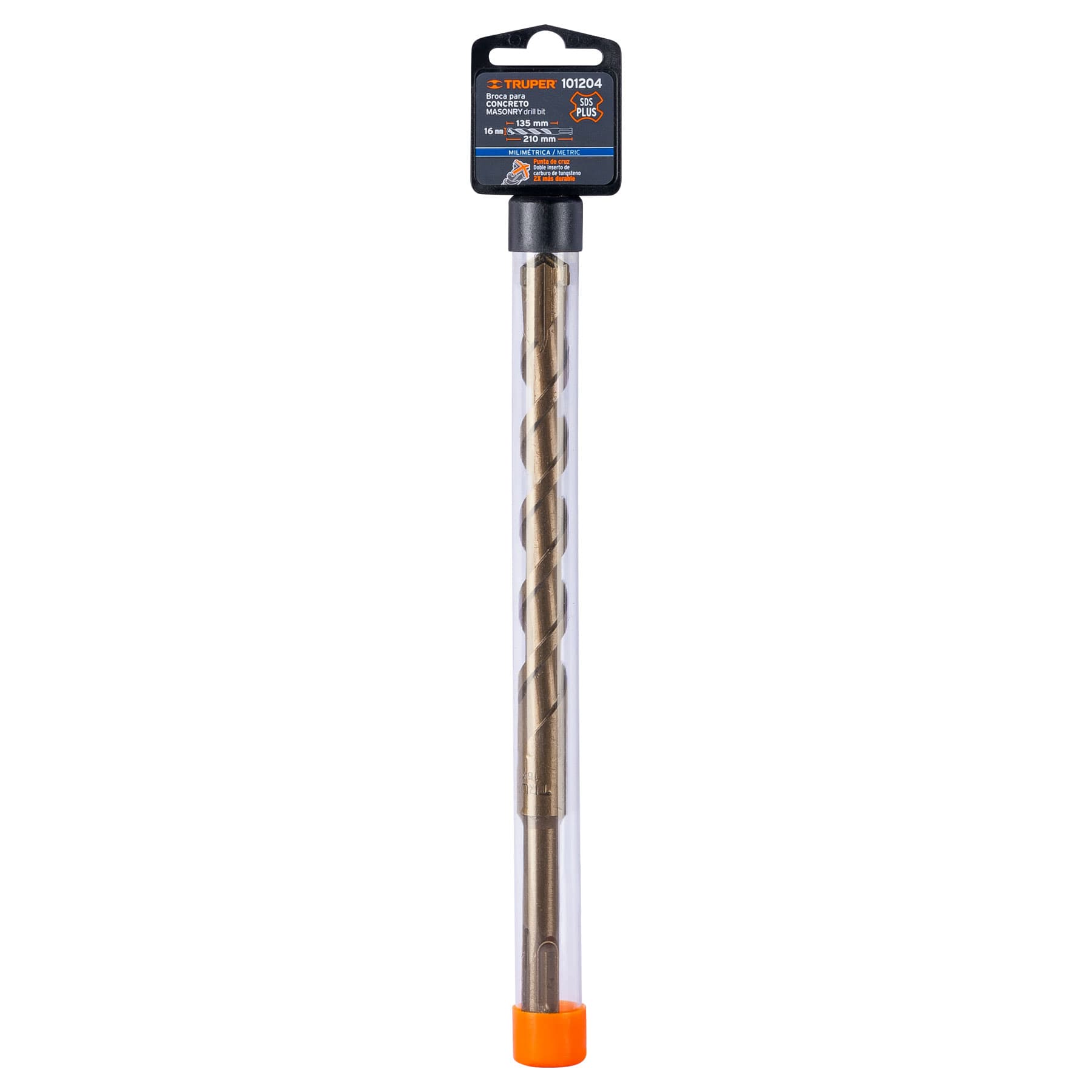 Broca SDS Plus 16 x 210 mm, Truper - Imagen 6