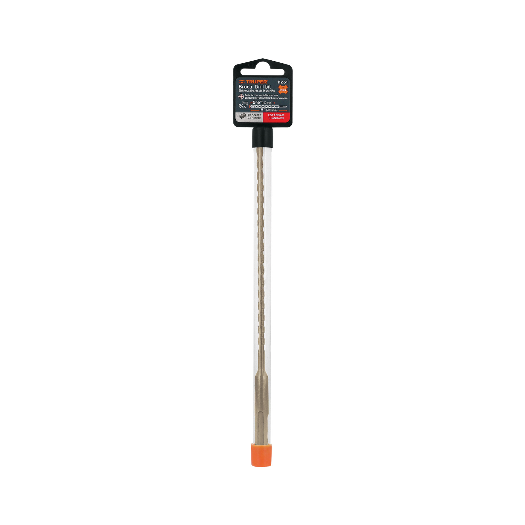 Broca SDS Plus 3/16 x 8', Truper - Imagen 6