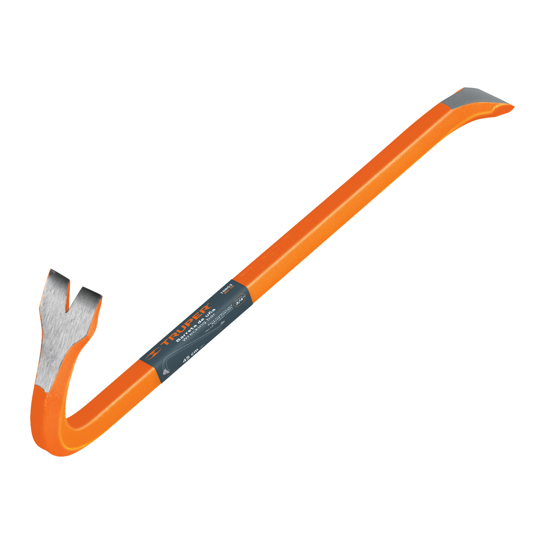 Barreta de uña de 3/4' x 45 cm, Truper