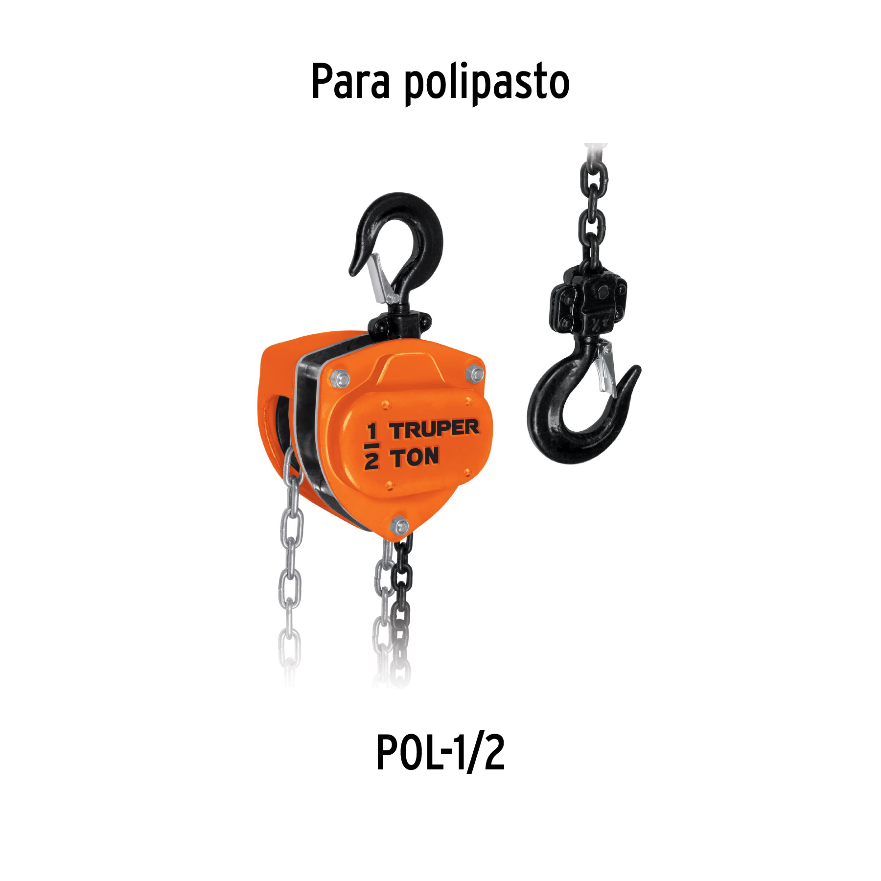 Cadena para polipasto POL-1/2, Truper - Imagen 3