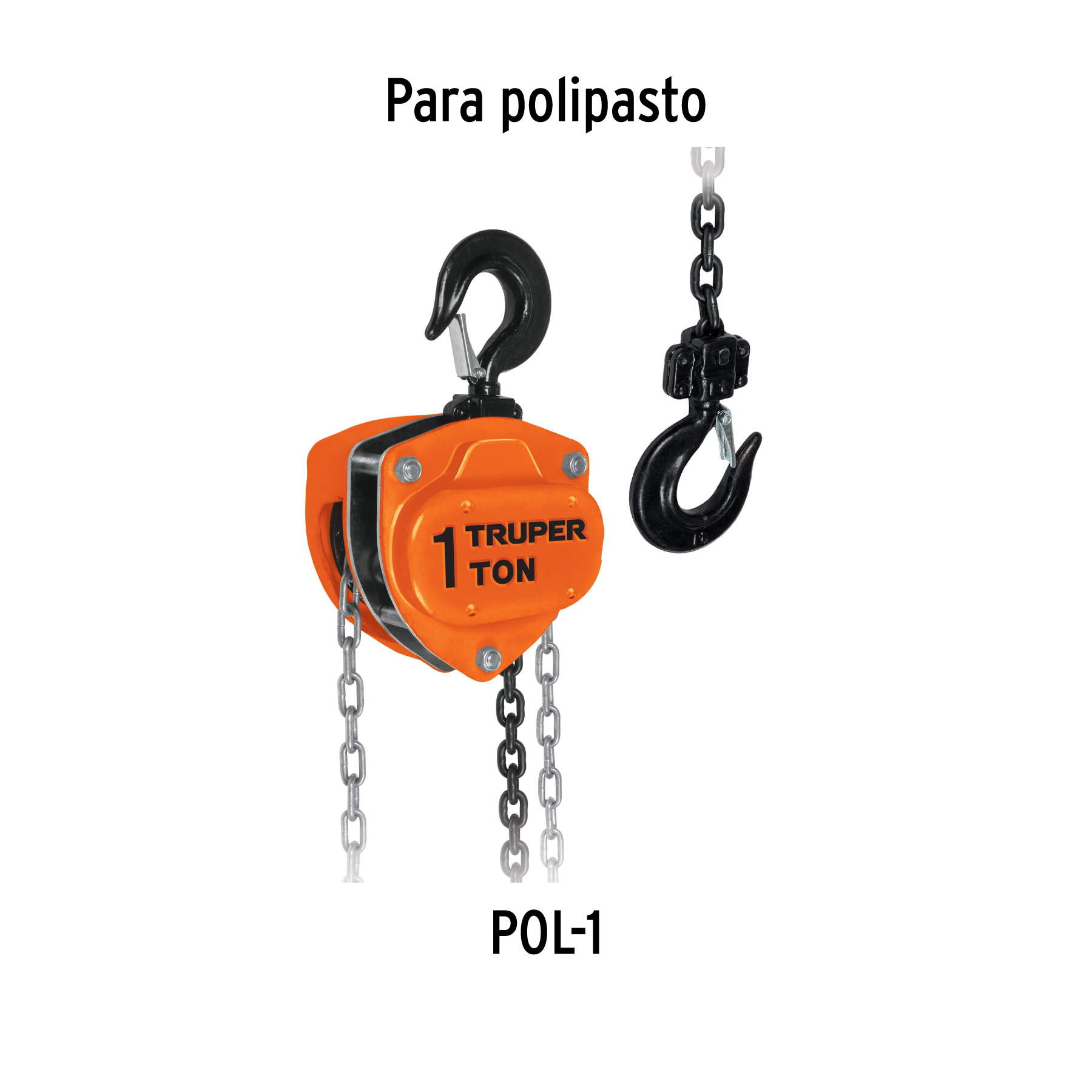 Cadena para polipasto POL-1, Truper - Imagen 3