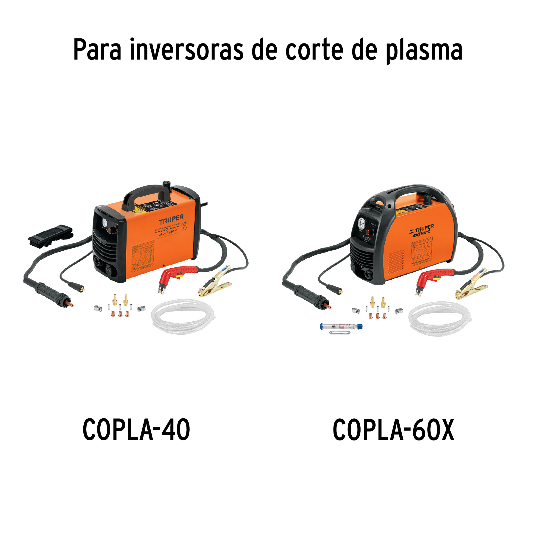 Pinza para tierra y cable para cortadoras de plasma, TRUPER - Imagen 2