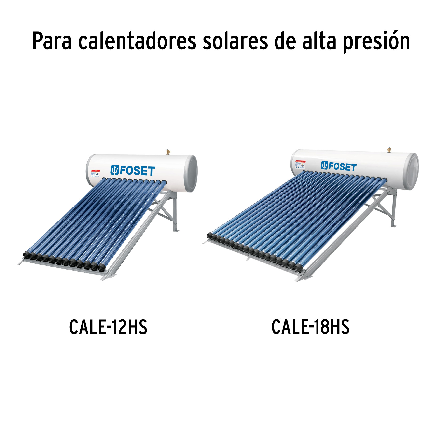 Tubo de repuesto para calentador solar heat pipe, Foset - Imagen 4