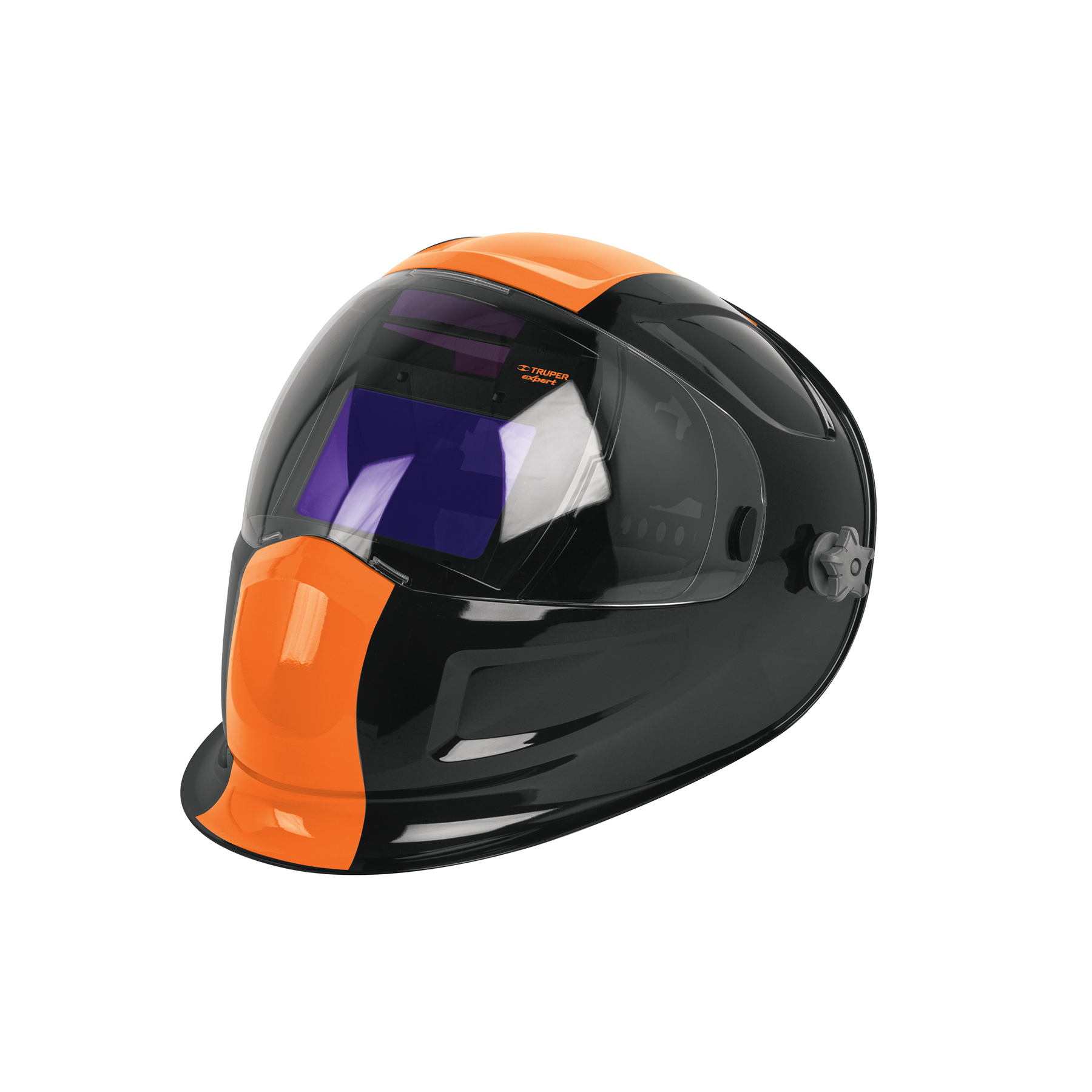 Careta electrónica p/soldar, panel digital, 9 a 13, EXPERT