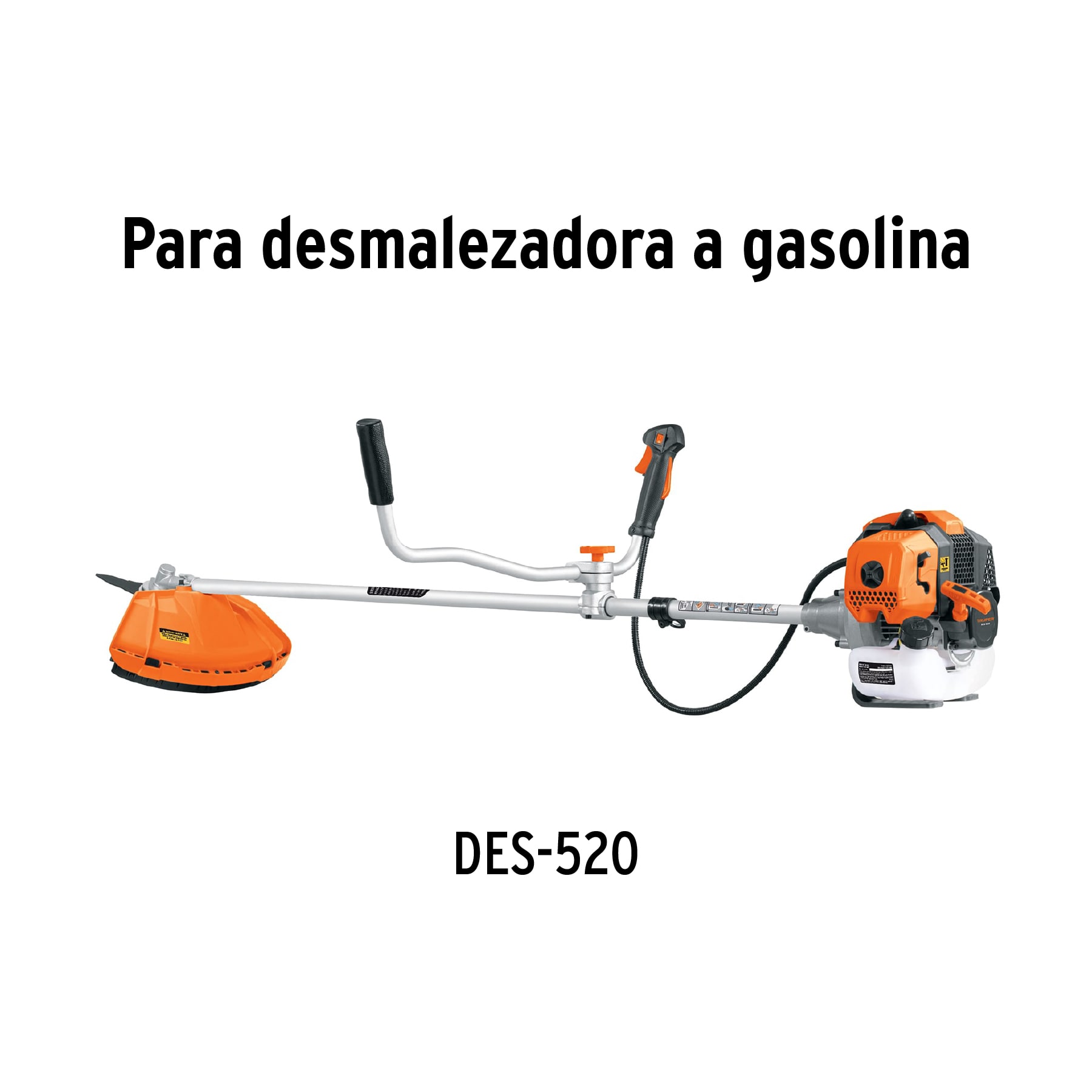 Carburador para desmalezadora a gasolina DES-520, TRUPER - Imagen 2