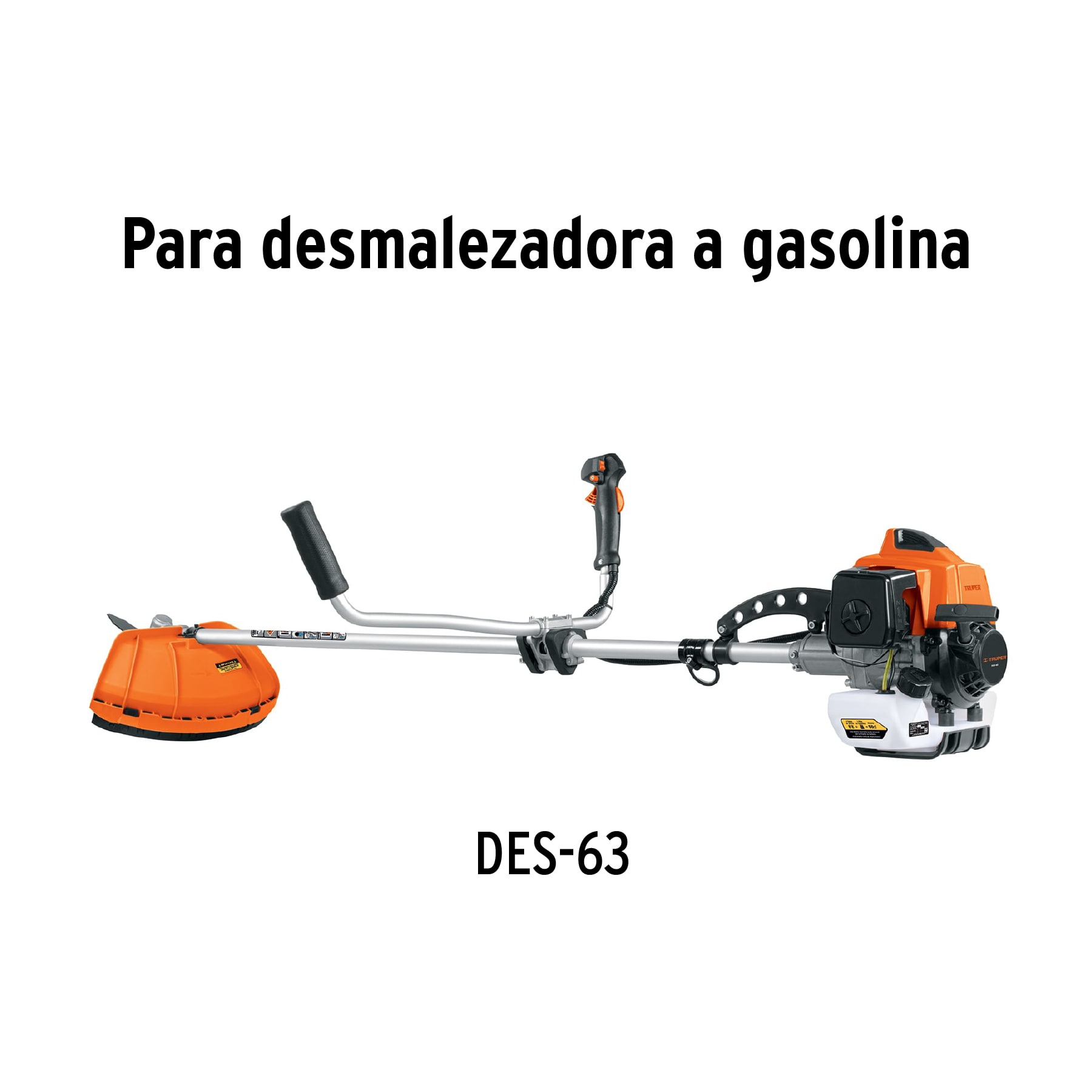 Carburador para desmalezadora a gasolina DES-63, TRUPER - Imagen 2