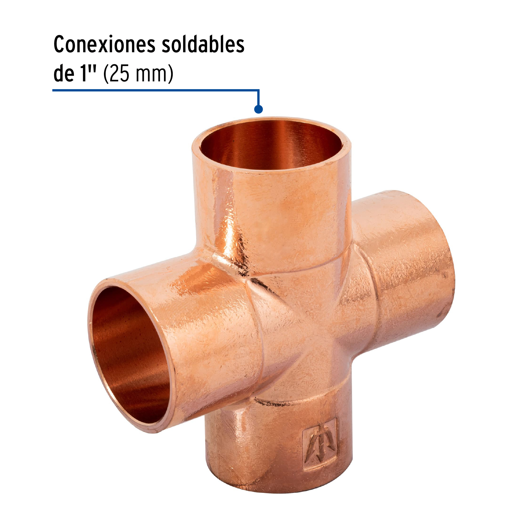 Cruz sencilla de cobre 1', FOSET - Imagen 2
