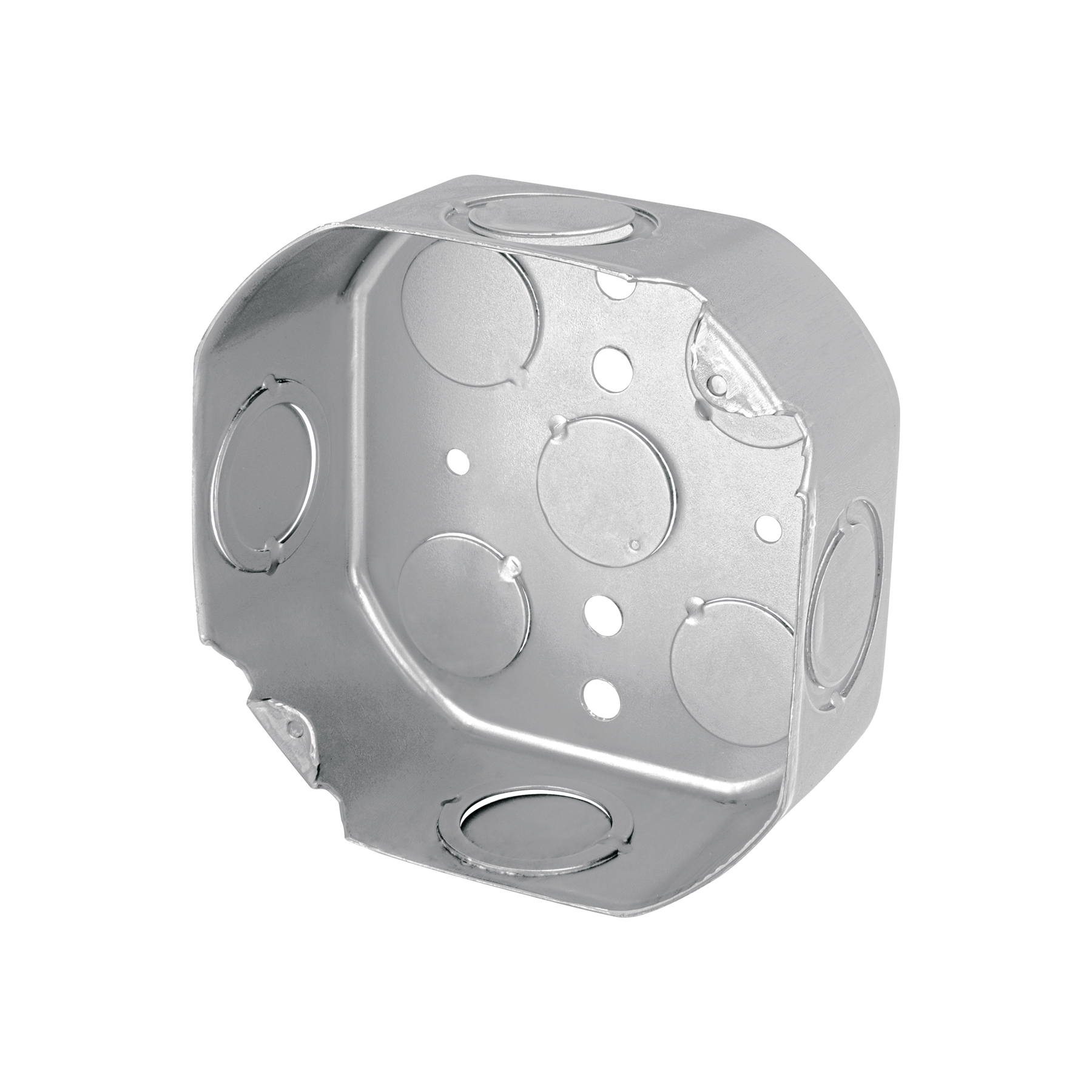 Caja octagonal 4' x 4' reforzada, Volteck