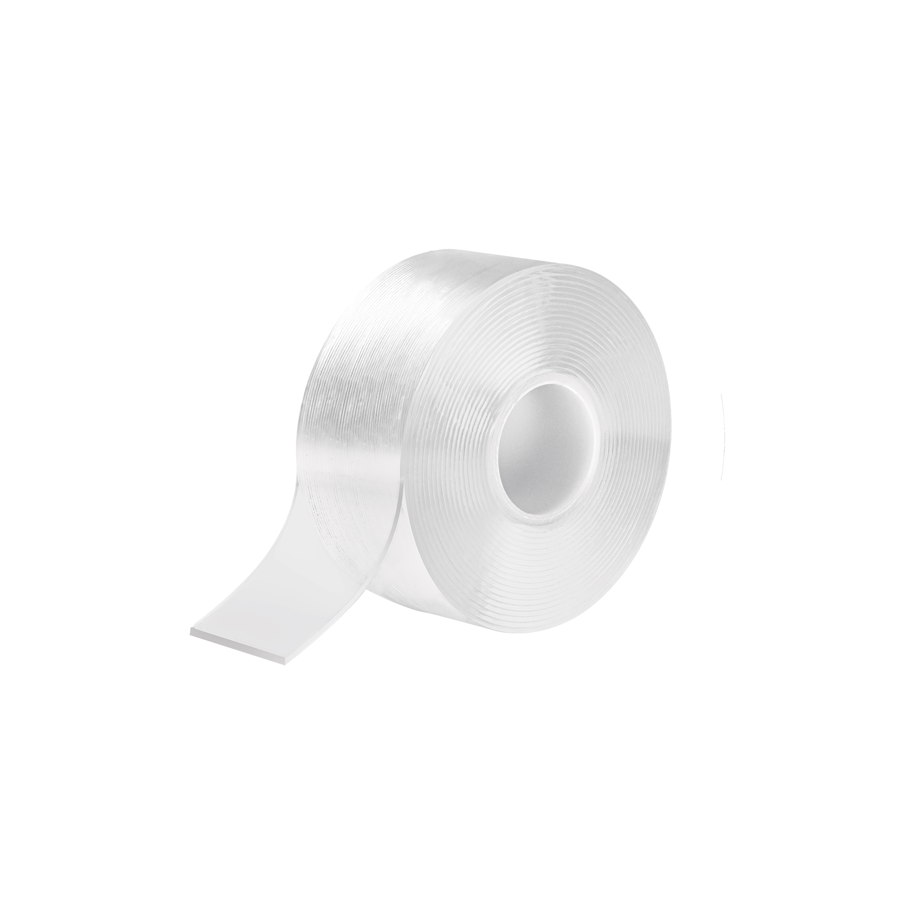 Cinta nano doble cara reutilizable, transparente 3 m x 30 mm