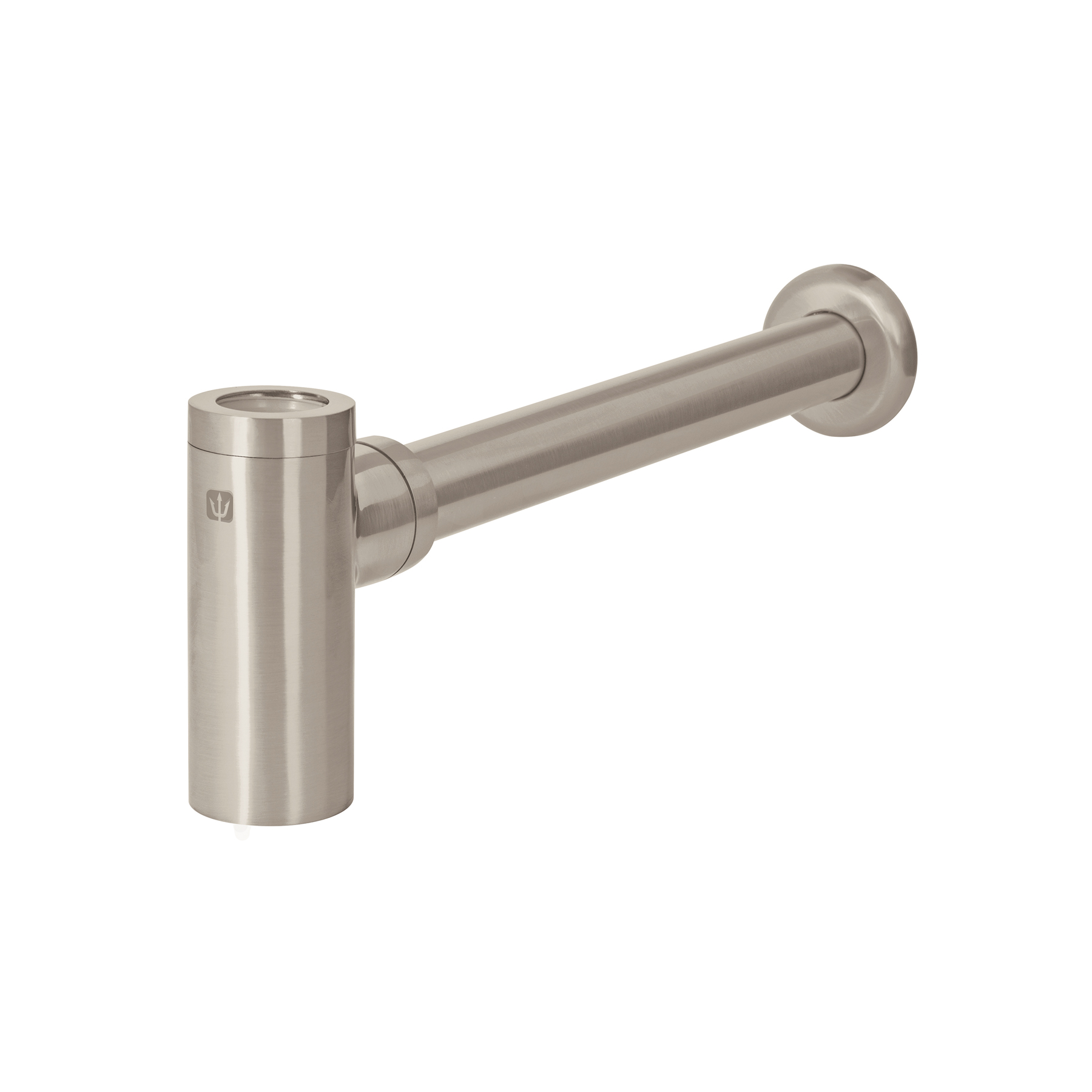 Céspol de bote minimalista 1 1/4', satín, para lavabo, Foset