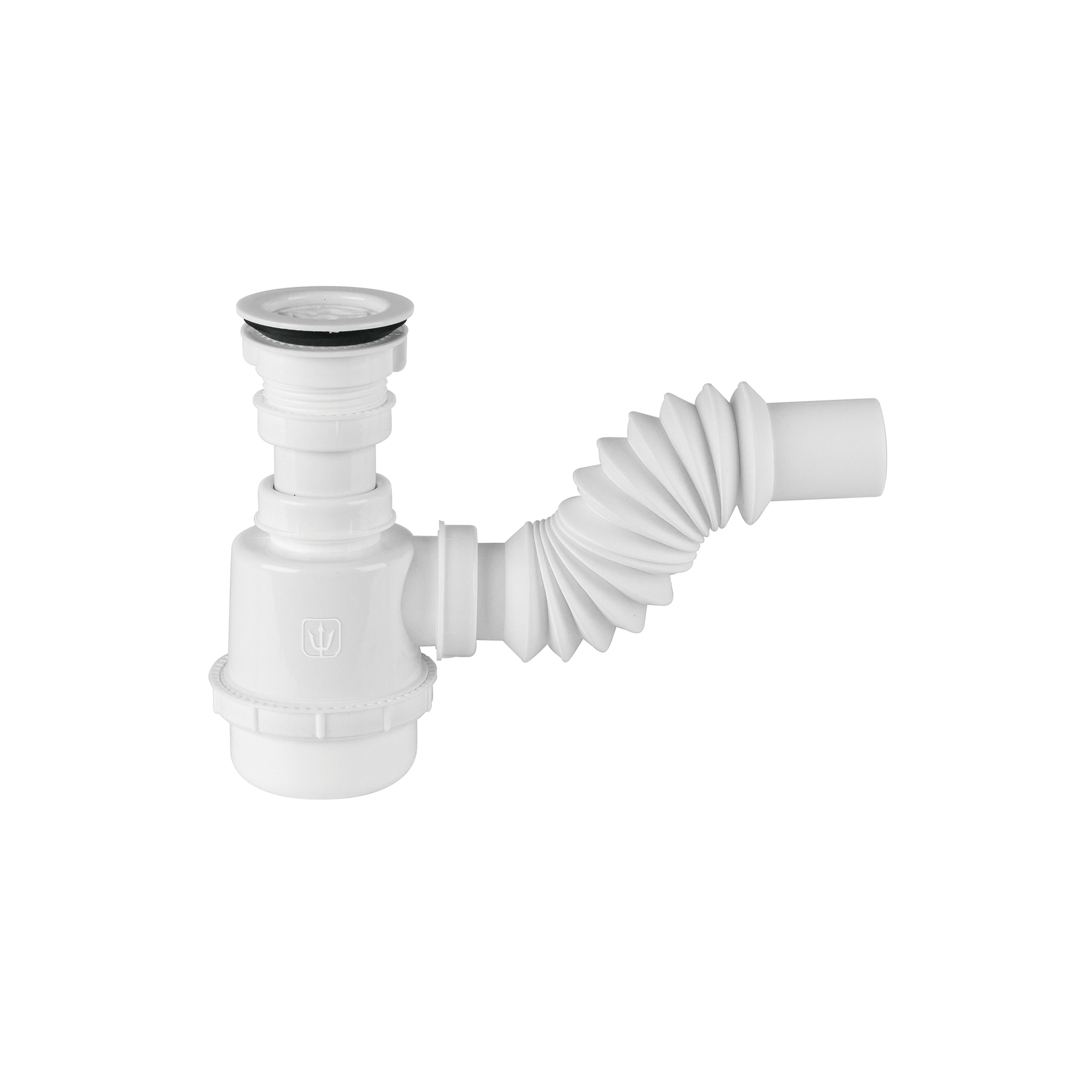 Céspol de bote 1 1/2', contra, polipropileno, para fregadero